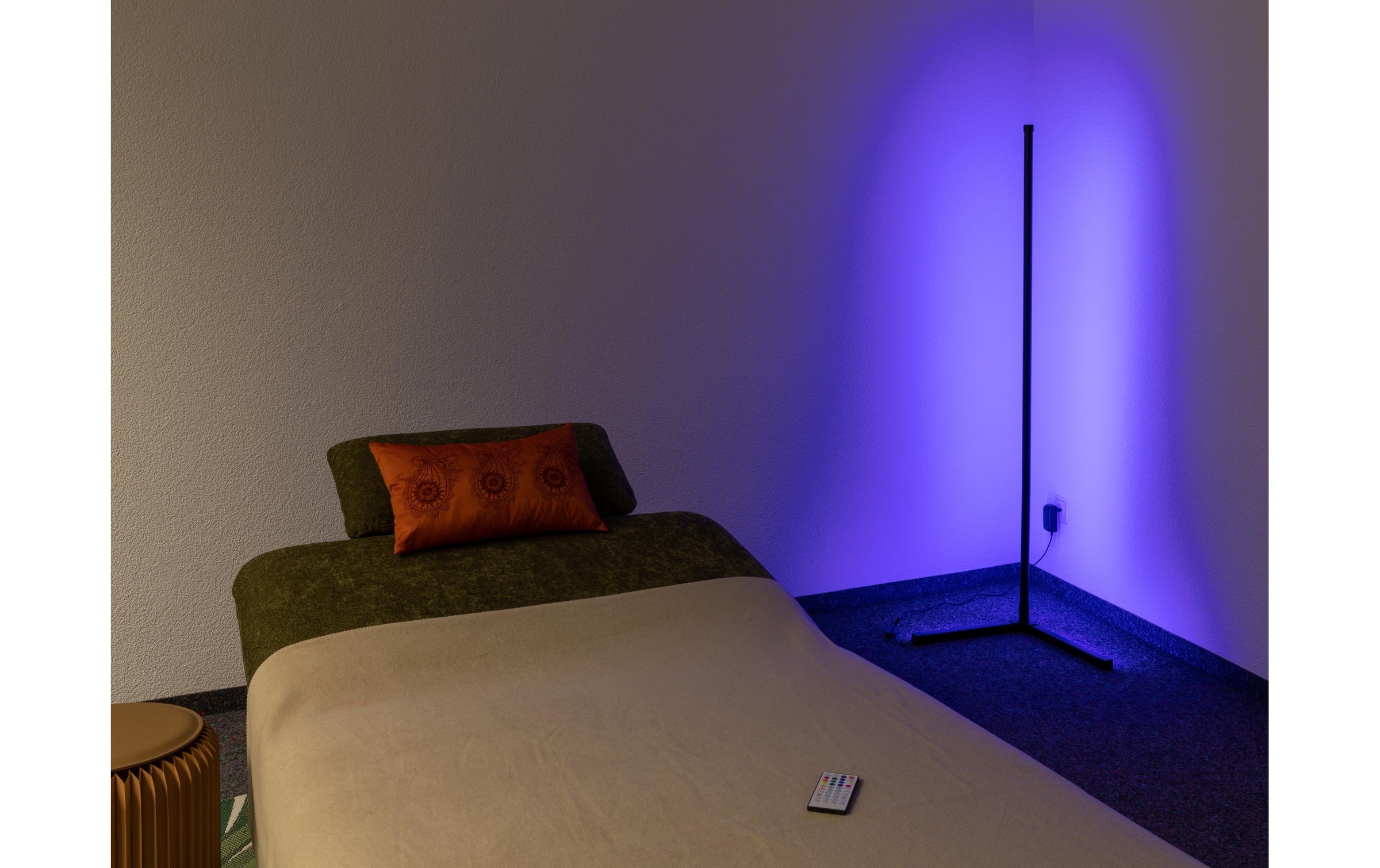 Stehlampe »FTM RGB schwarz 1.56m 27W«, 138 flammig