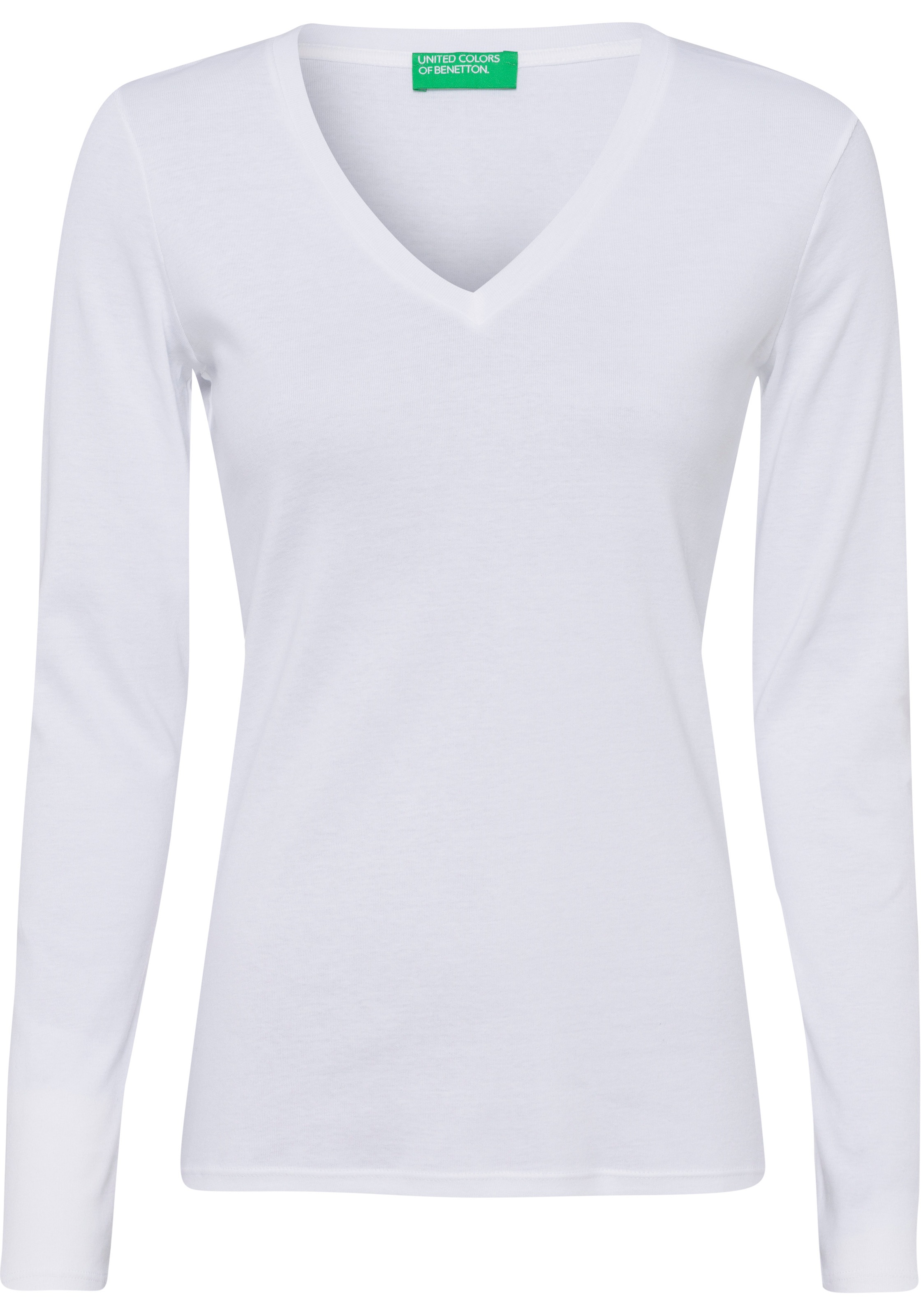 Image of United Colors of Benetton Longsleeve, in vielseitig einsetzbarer Basic-Optik bei Ackermann Versand Schweiz