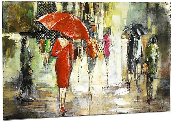 Image of locker Metallbild »3D Regenschirm« bei Ackermann Versand Schweiz