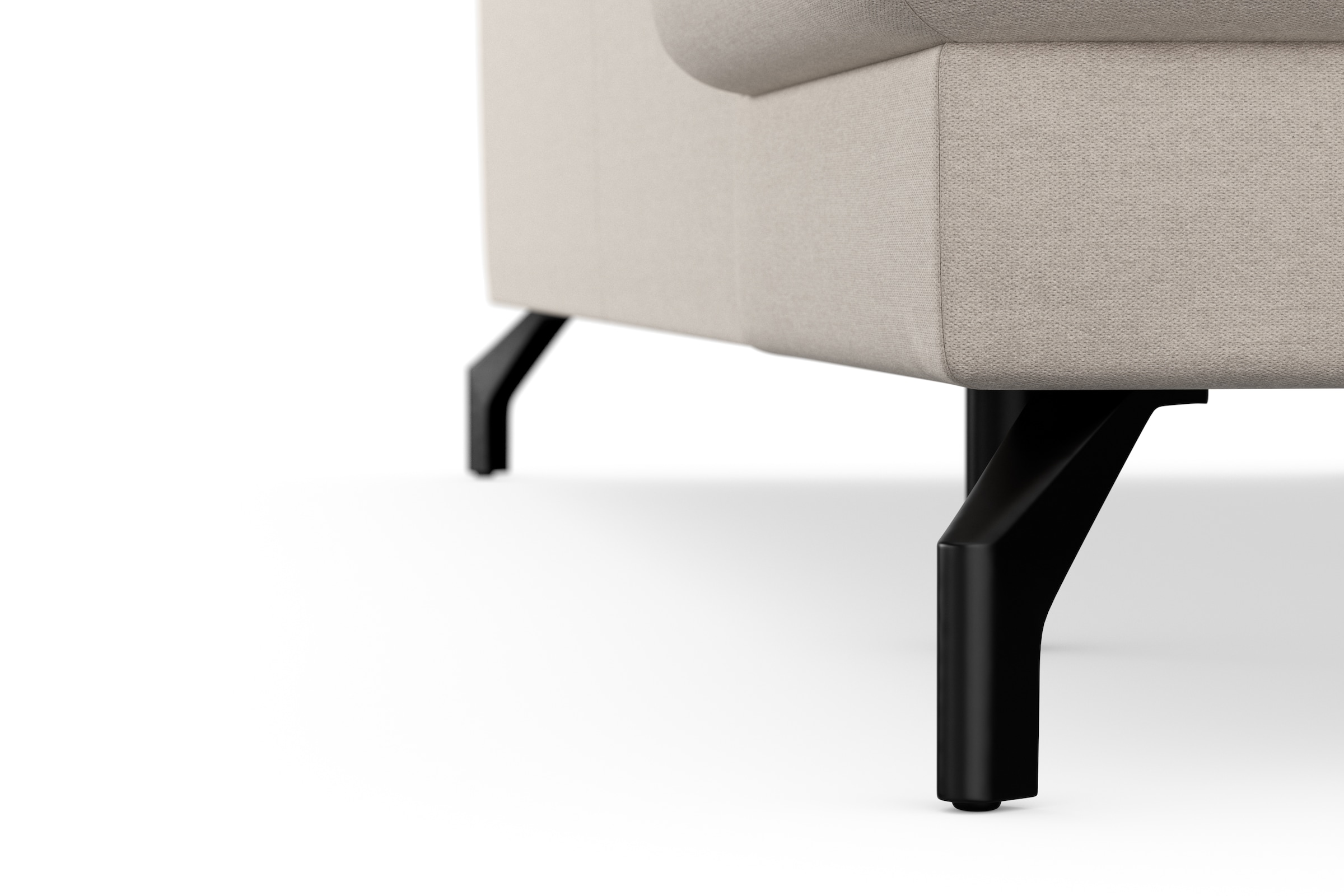 sit&more Ecksofa »Cinturo L-Form« inklusive Sitztiefenverstellung und Federkern, Sitzhöhe 45 cm