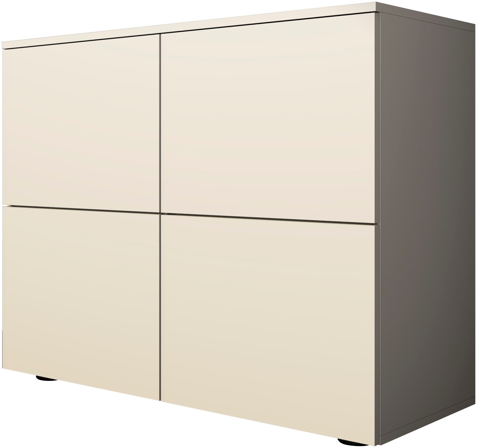 Image of borchardt Möbel Kommode "Rova, Sideboard mit 4 Türen" Breite 93 cm, 4-türig, Kommode mit viel Stauraum, kaschmir