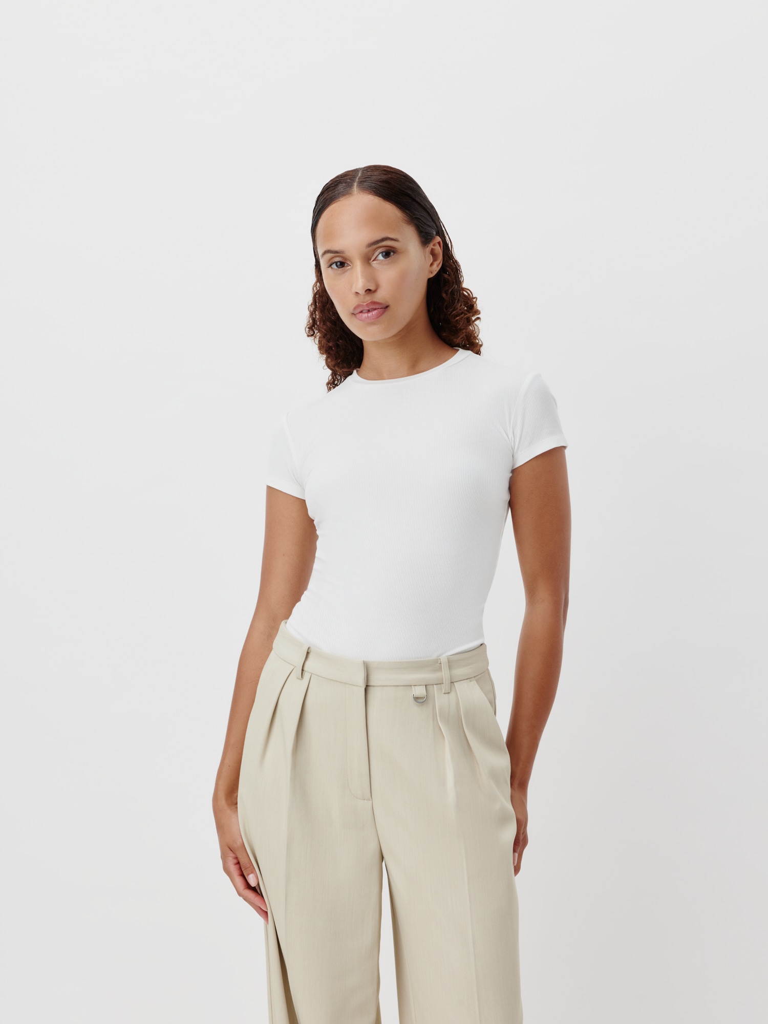 Image of LeGer T-Shirt "Cindy, LeGer by Lena Gercke" Figurbetont mit Rundhalsausschnitt