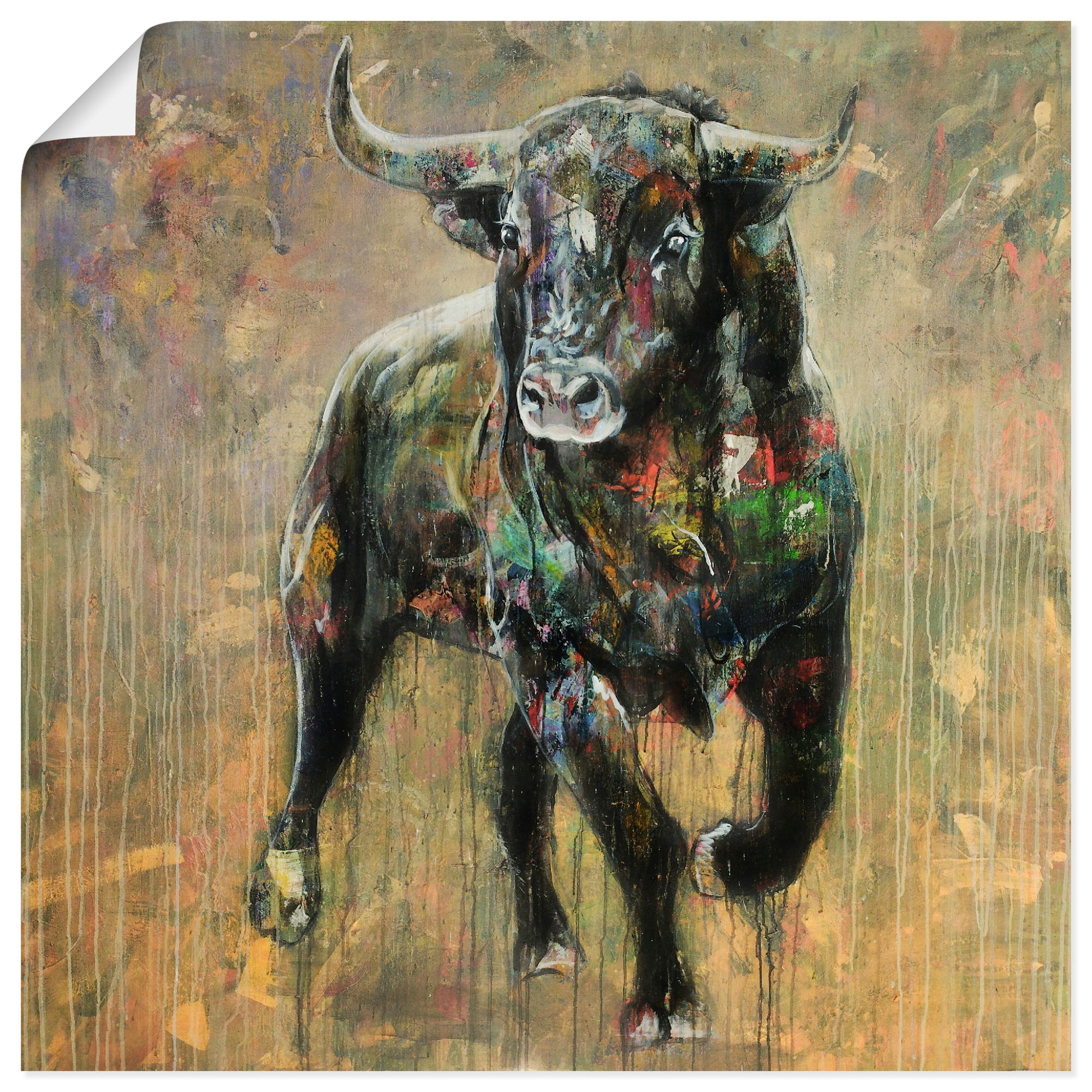 Artland Wandbild "Der Moment der Entscheidung" 1 Stk. tlg. als Alubild, Leinwandbild, Poster, Wandaufkleber in verschied. Grössen