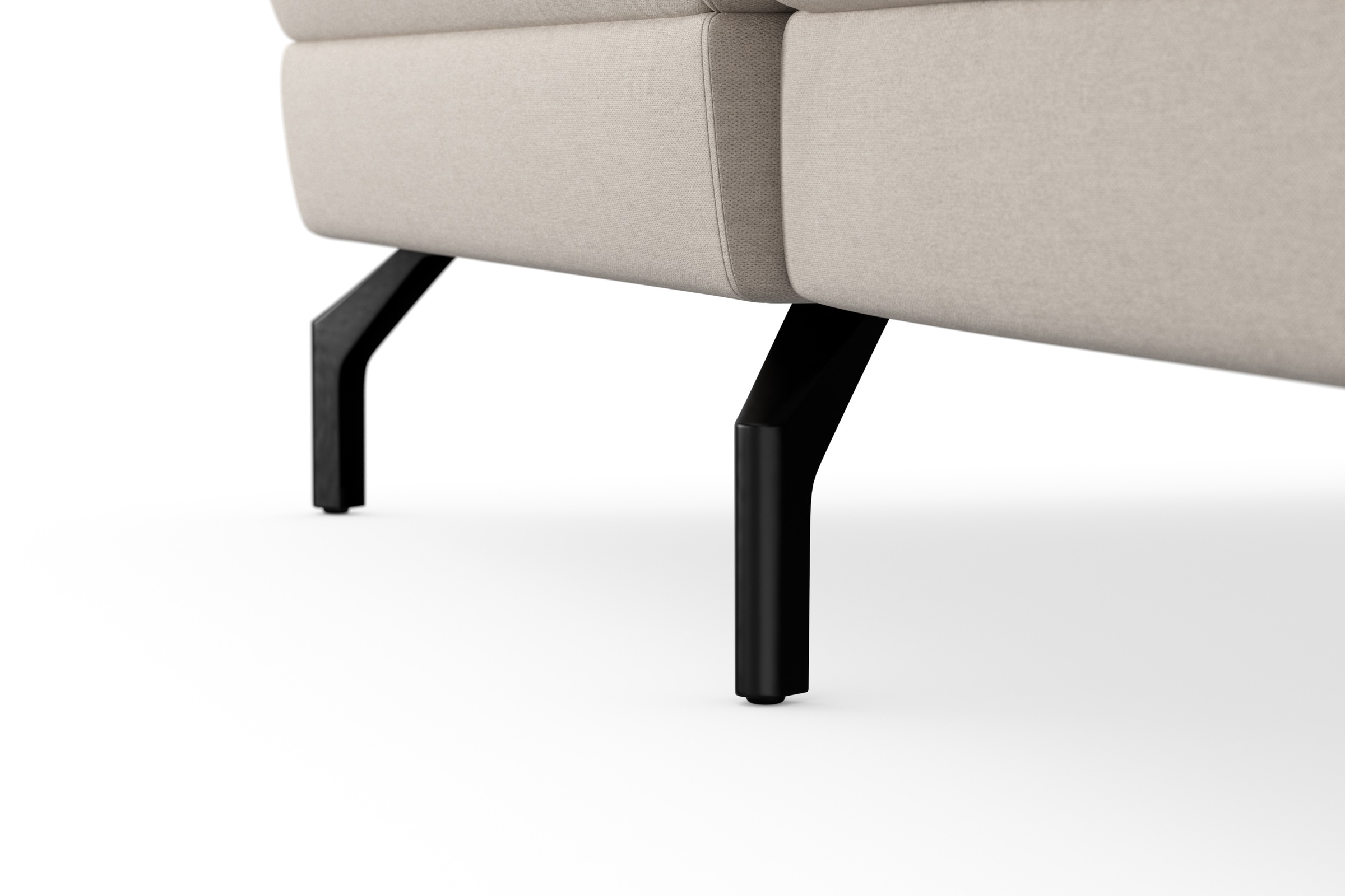 sit&more Ecksofa »Cinturo L-Form« inklusive Sitztiefenverstellung und Federkern, Sitzhöhe 48 cm