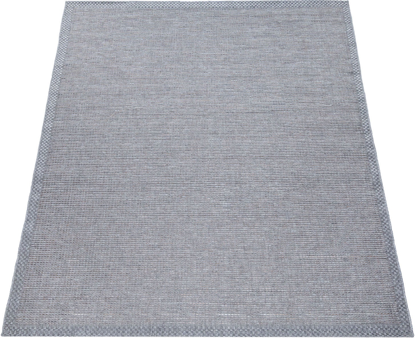 Image of Paco Home Teppich »Quebec 135«, rund, 2 mm Höhe, Flachgewebe, meliert, In- und Outdoor geeignet, Wohnzimmer bei Ackermann Versand Schweiz