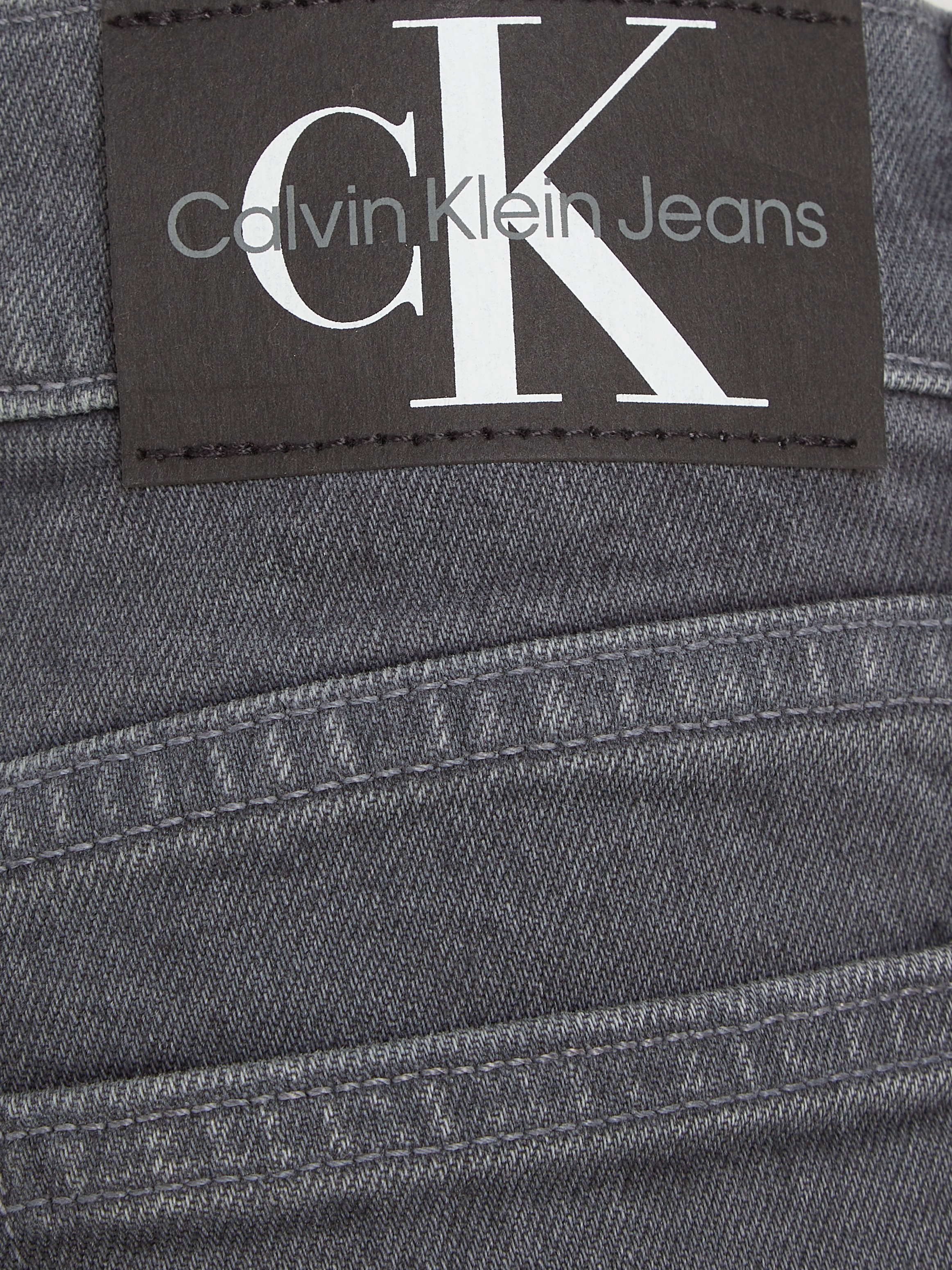 Calvin Klein Jeans Stretch-Jeans »DAD GREY DARK OVERDYED«, für Jungen bis 16 Jahre