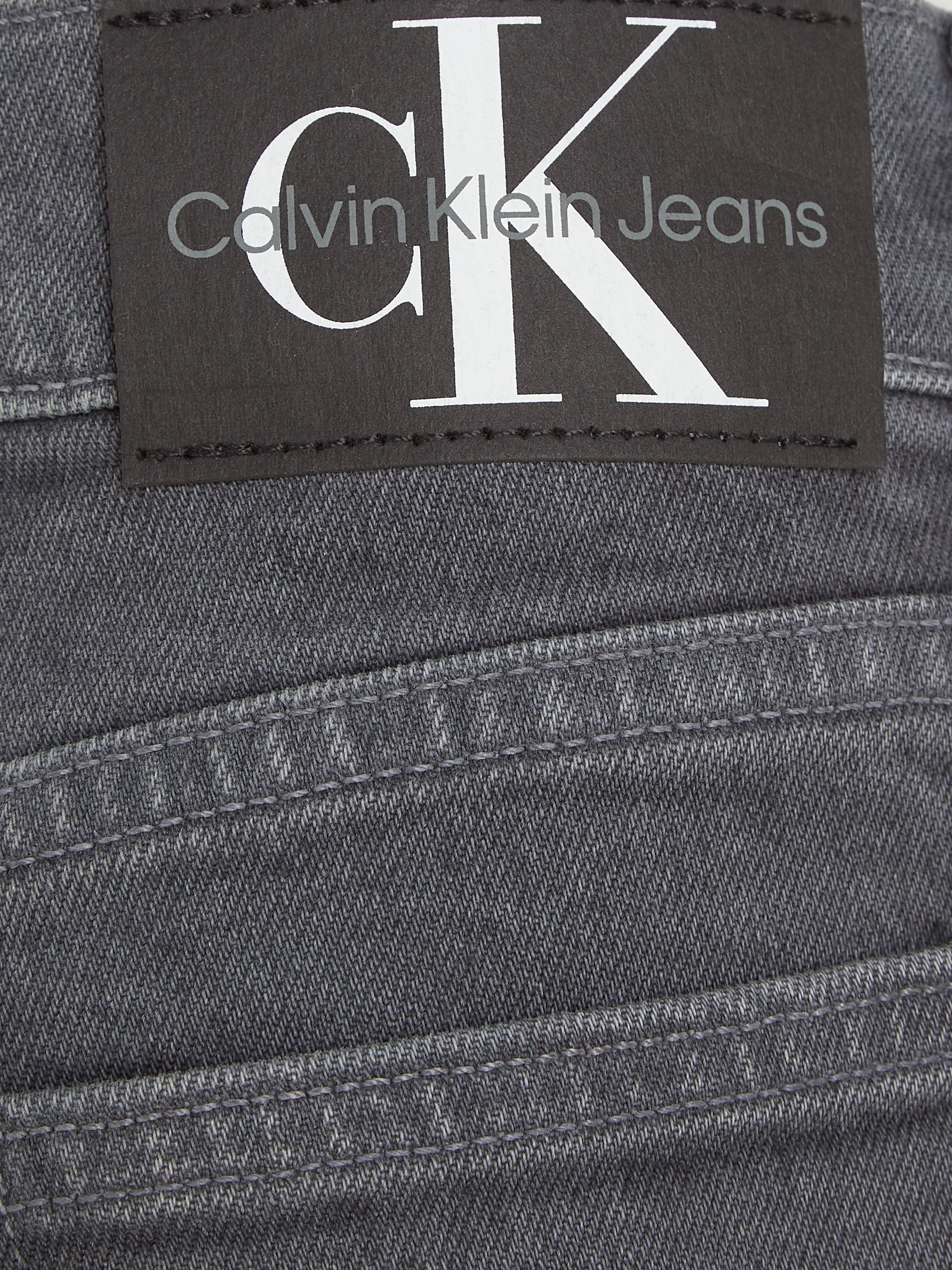 Calvin Klein Jeans Stretch-Jeans »DAD GREY DARK OVERDYED«