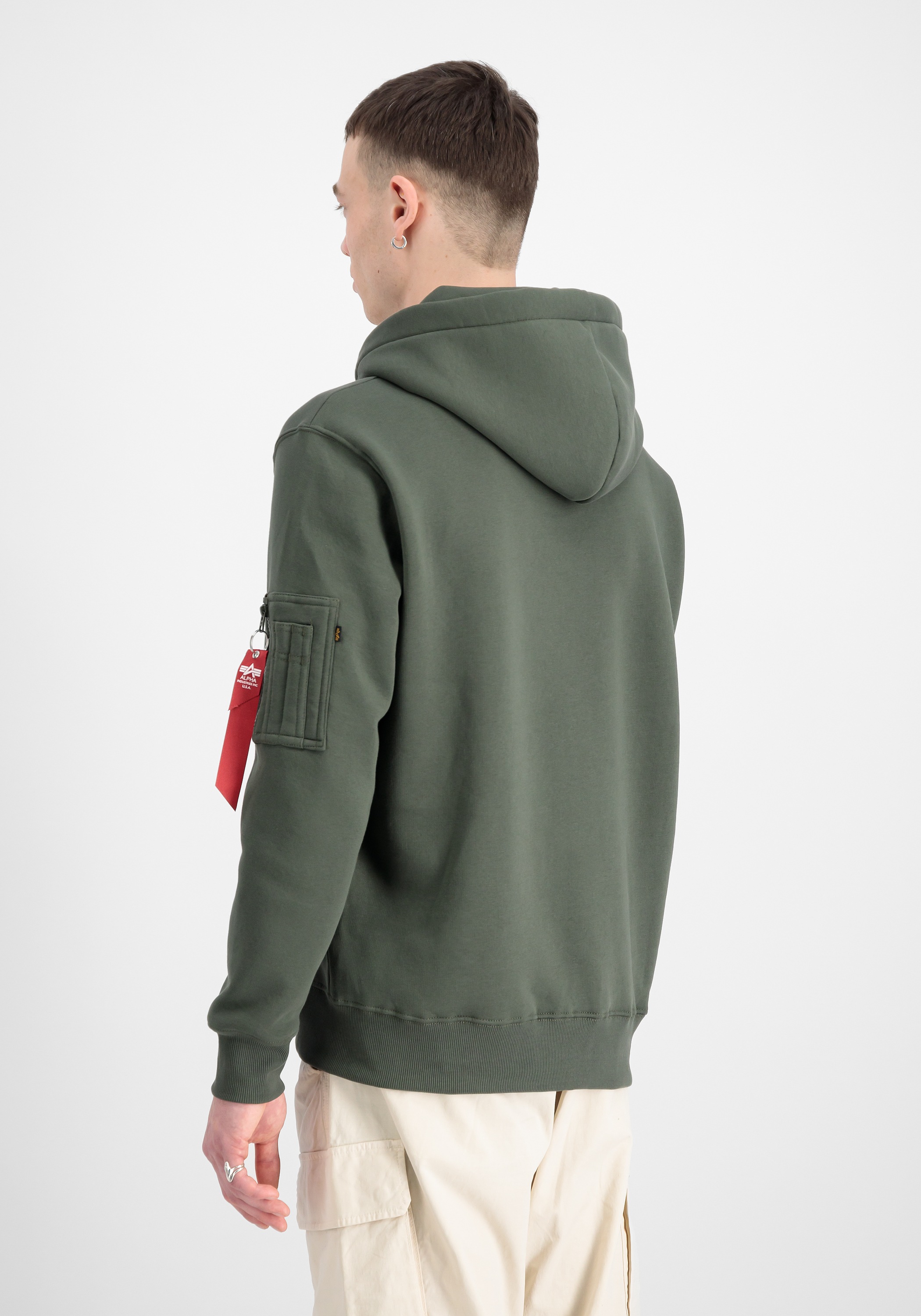 Alpha Industries Hoodie »Alpha Industries Men - Hoodies Alpha Puff Print Hoodie«