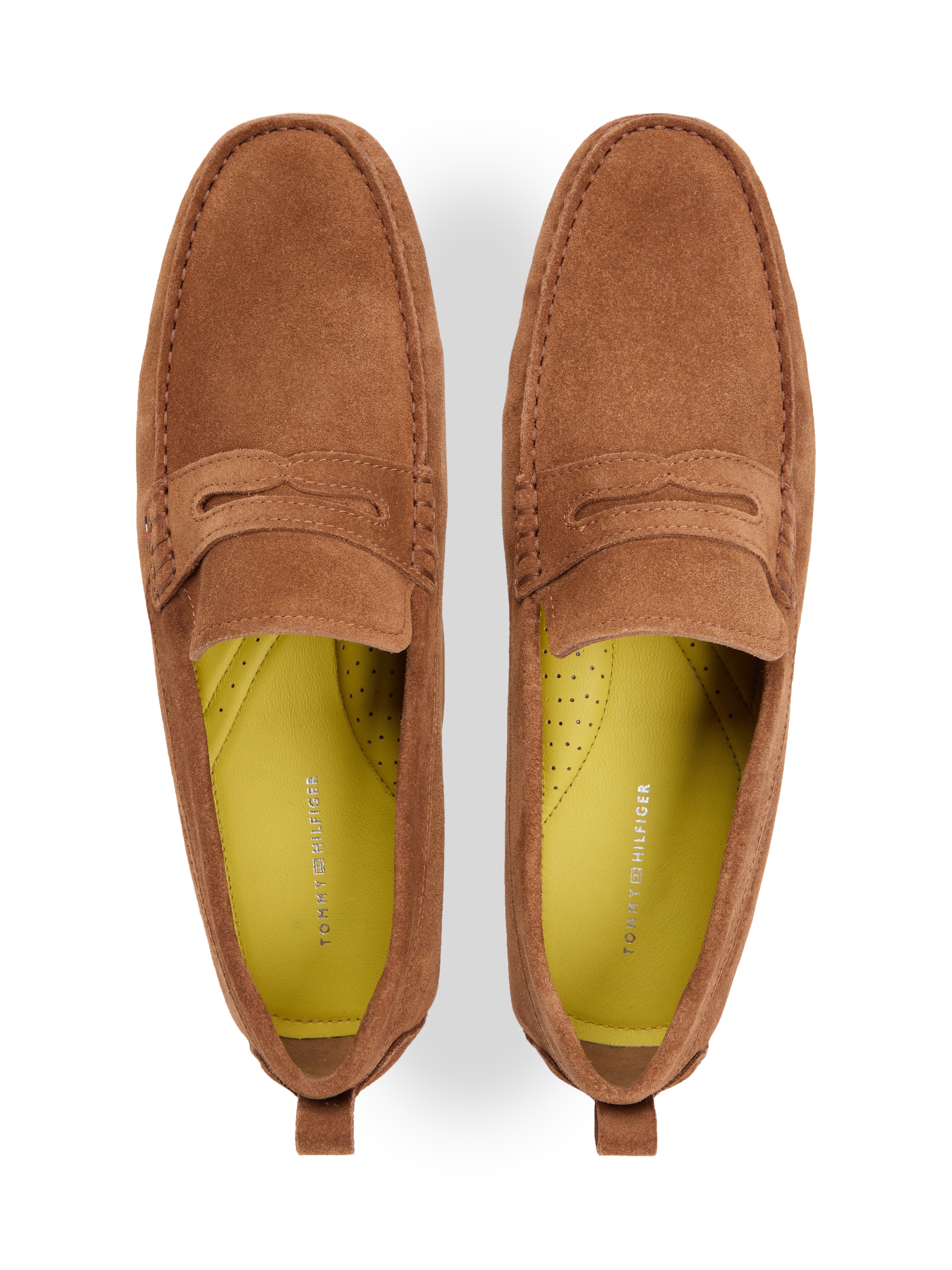 Tommy Hilfiger Slipper »CORE HILFIEGR SUEDE DRIVER«  Flats, Schlupfschuh in Mokassin-Optik