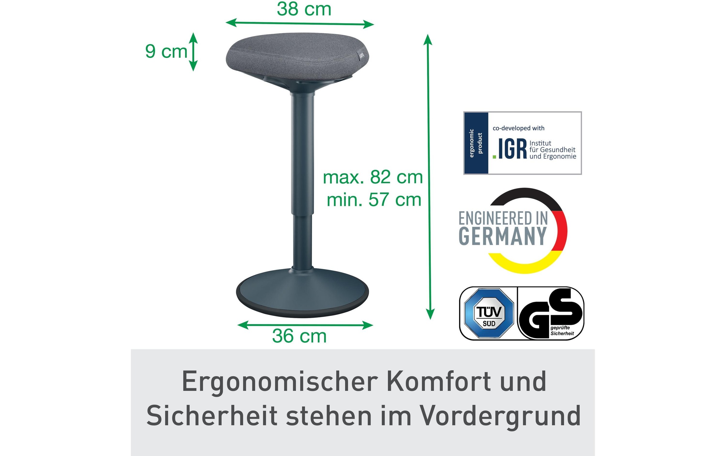 LEITZ Hocker »Active«