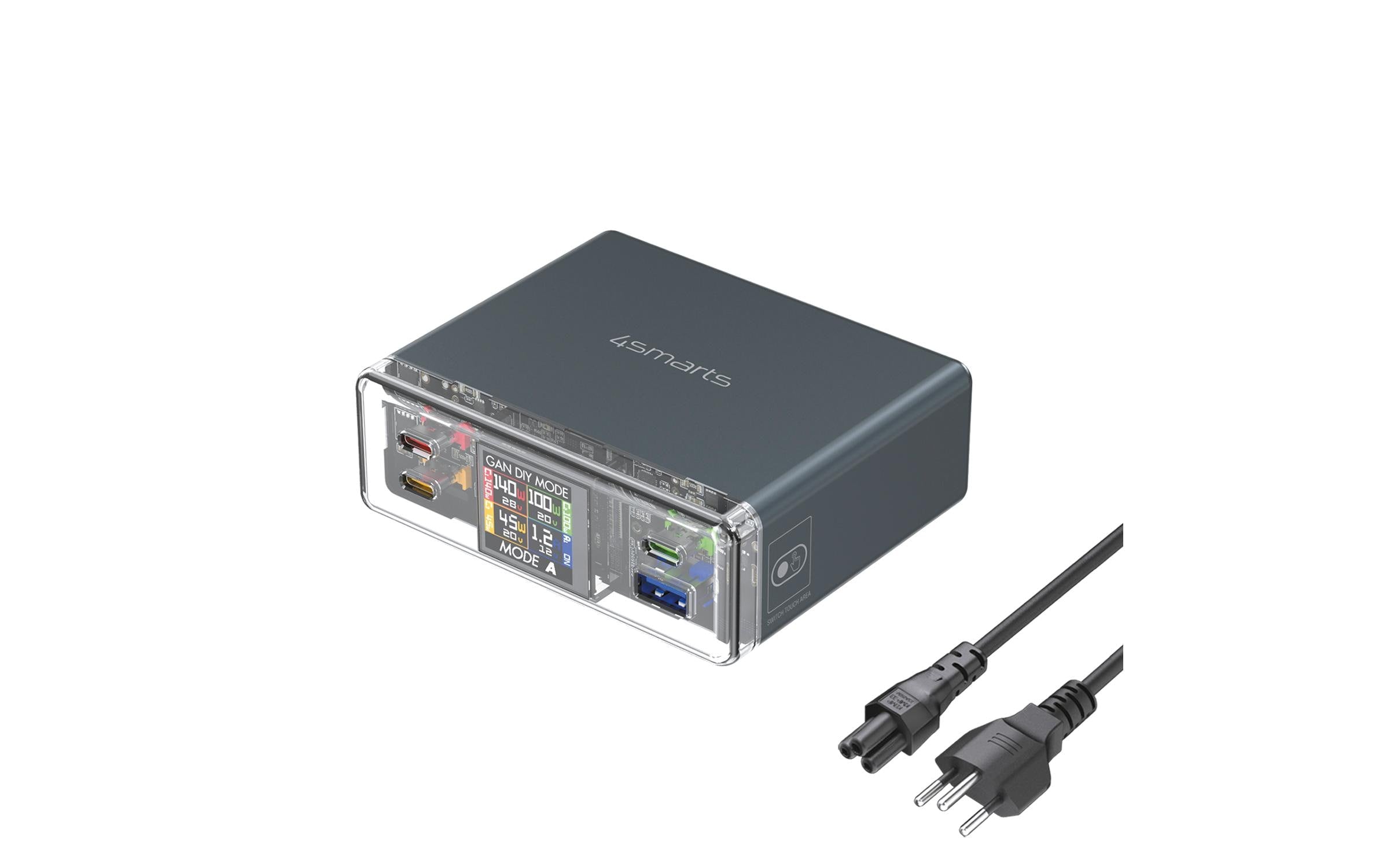 Image of 4smarts Ladestation "Lucid GaN DIY MODE 300 W"