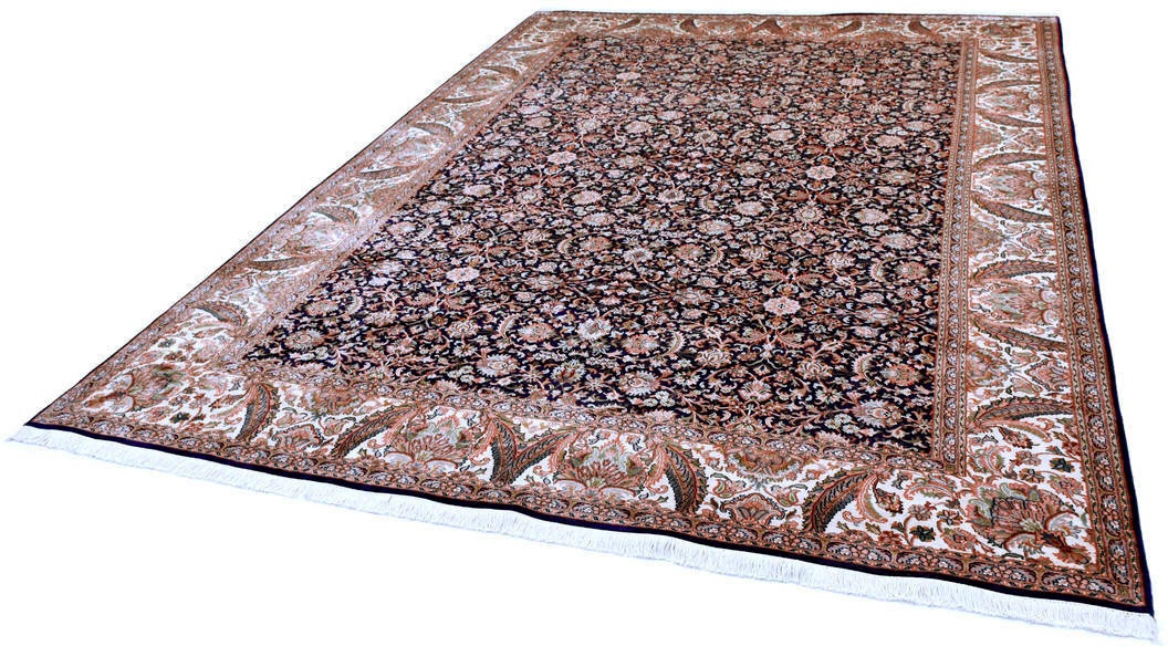 Image of Kayoom Seidenteppich »Allover 8466«, rechteckig, 10 mm Höhe, Einzelstück mit Zertifikat, Wohnzimmer bei Ackermann Versand Schweiz