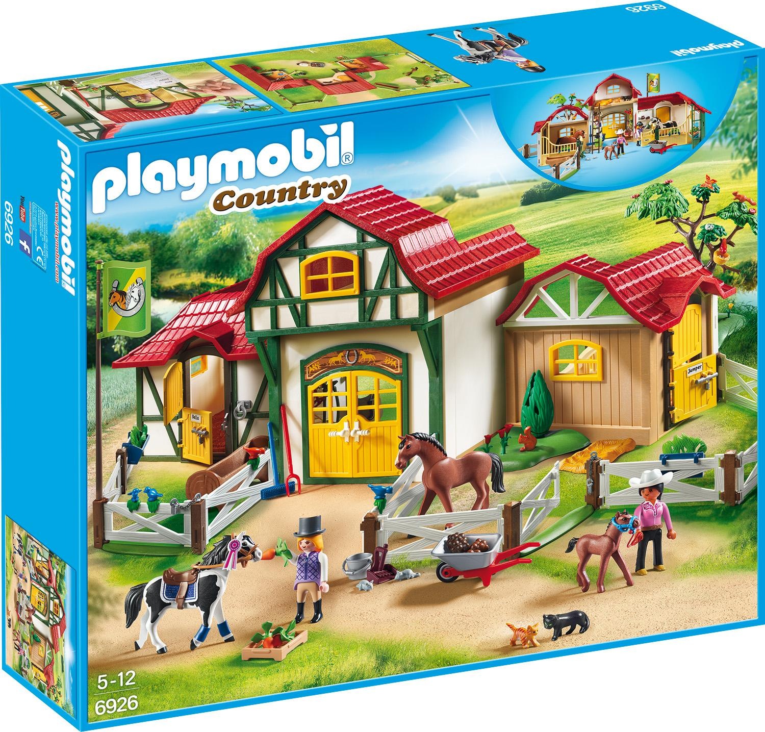 Image of Playmobil® Konstruktions-Spielset »Grosser Reiterhof (6926), Country«, Made in Germany bei Ackermann Versand Schweiz