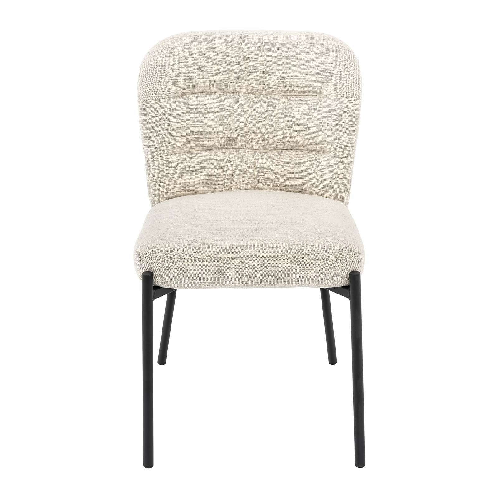 GOODproduct Esszimmerstuhl »Aniene« () 2 Stk.Gepolsterte Rückenlehne und Sitzfläche, Sitzhöhe 49 cm