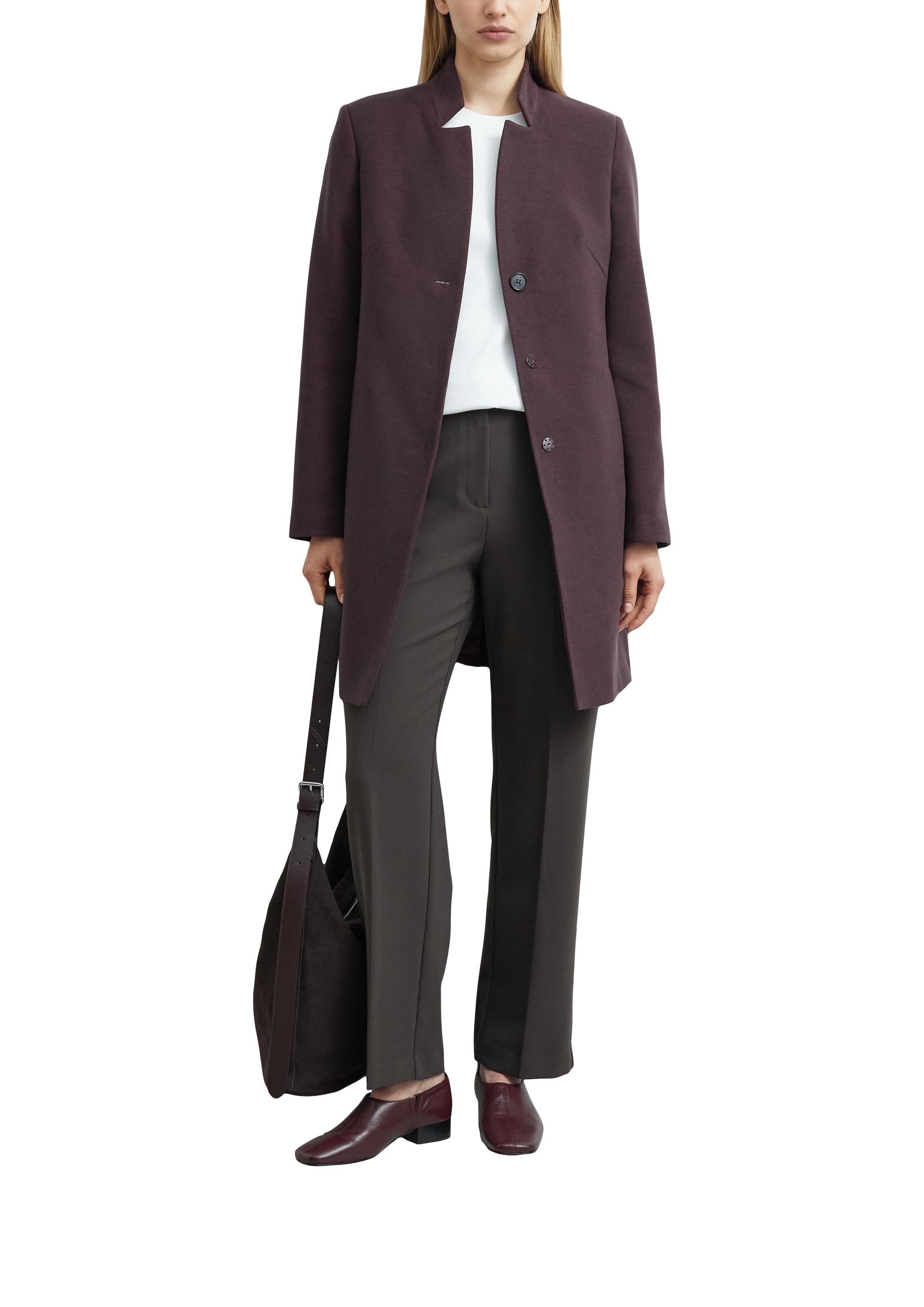 Comma Manteau court manteau blazer à coupe cintrée