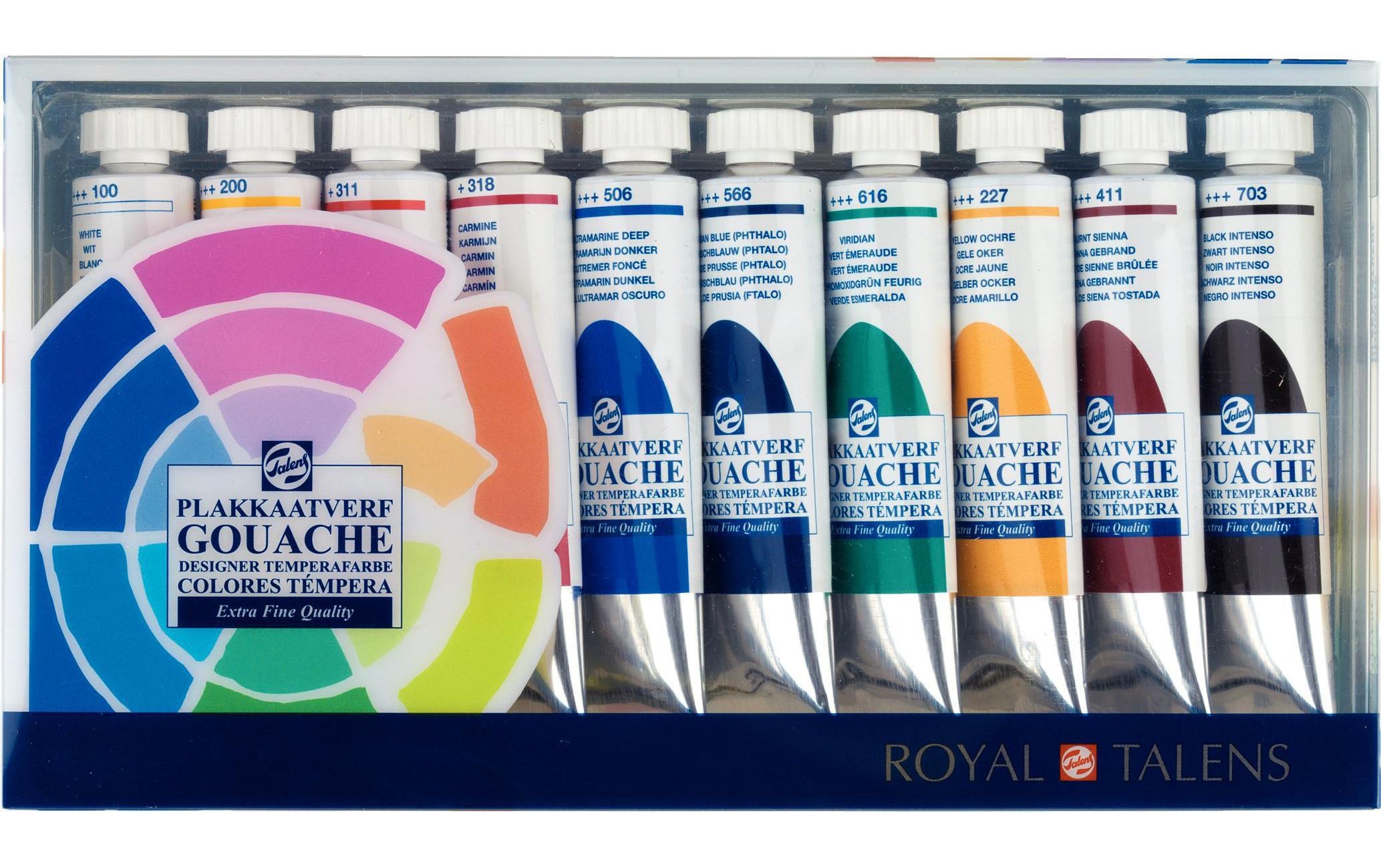 Image of Talens Acrylfarbe »Gouache Extra Fi«, (10) bei Ackermann Versand Schweiz