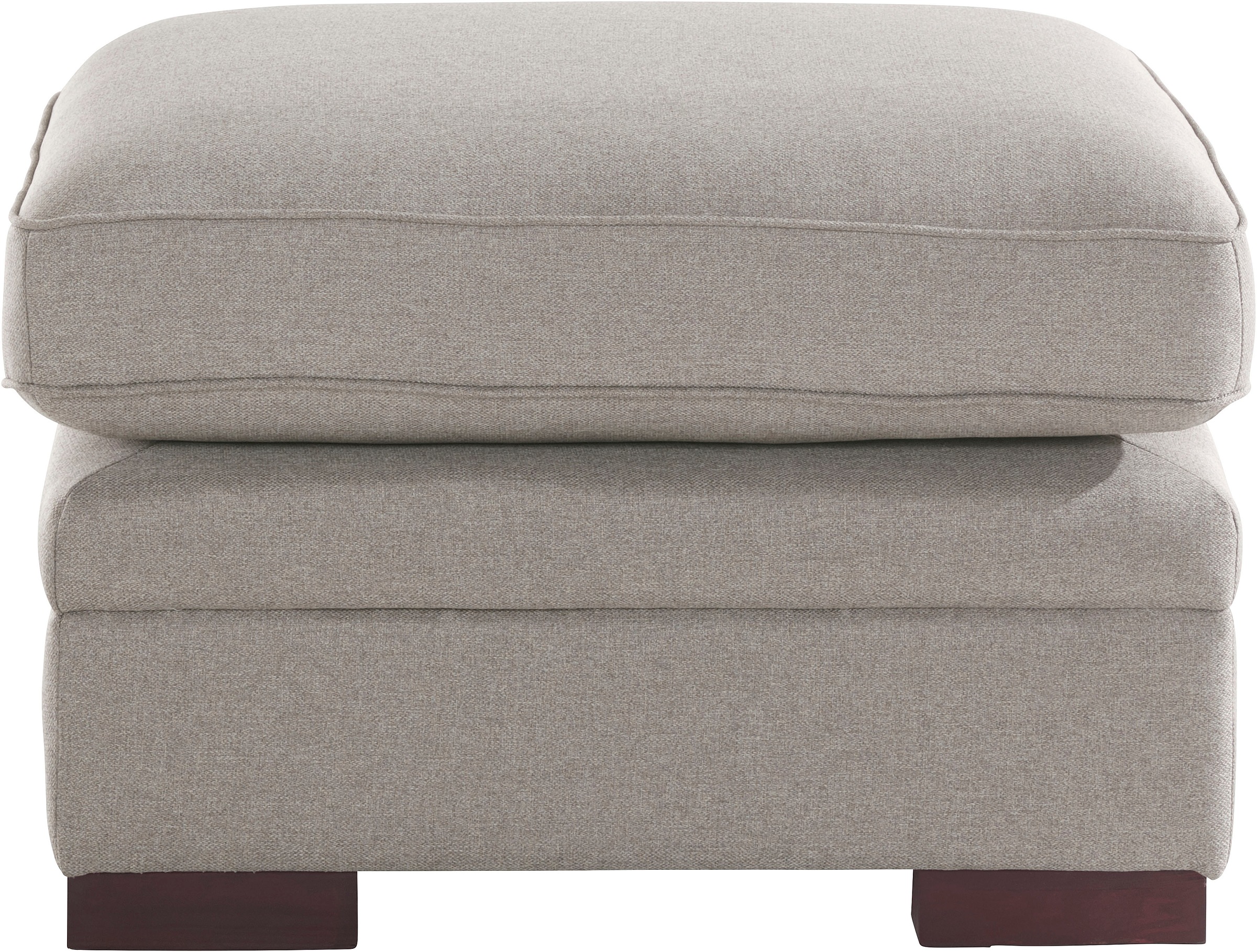 Image of Timbers Polsterhocker »Broughton«, weiche Polsterung, passend zur Serie "Broughton", in 3 Bezugsarten bei Ackermann Versand Schweiz