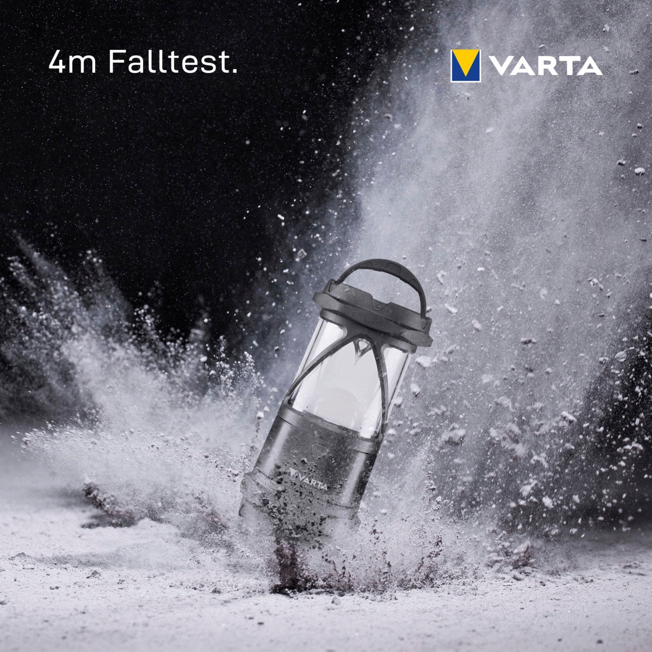 VARTA Laterne »Indestructible L30 Pro COB LED«, wasser- und staubdicht,stossabsorbierend,bruchfeste Linse und Reflektor