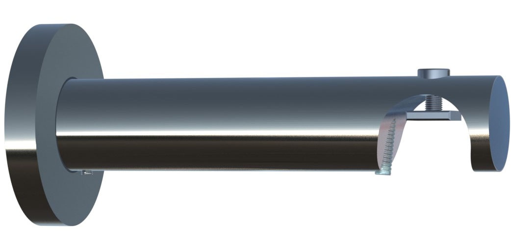 indeko Kombiträger, (1 St.), Ø 20 mm für Vorhangstangen und Innenlaufsysteme