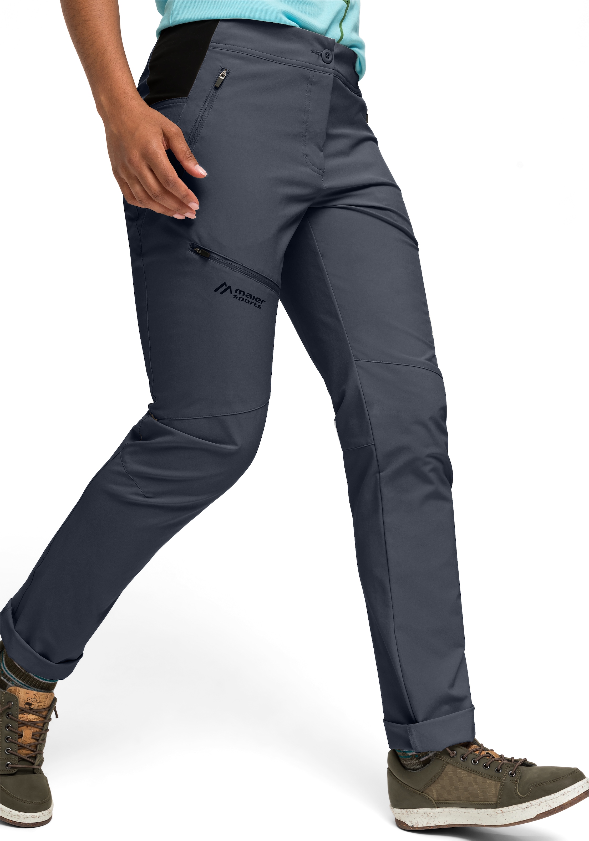 Maier Sports Outdoorhose »Latit Slim Vario W«, Damen Wanderhose, lange Outdoor-Hose, Trekkinghose slim