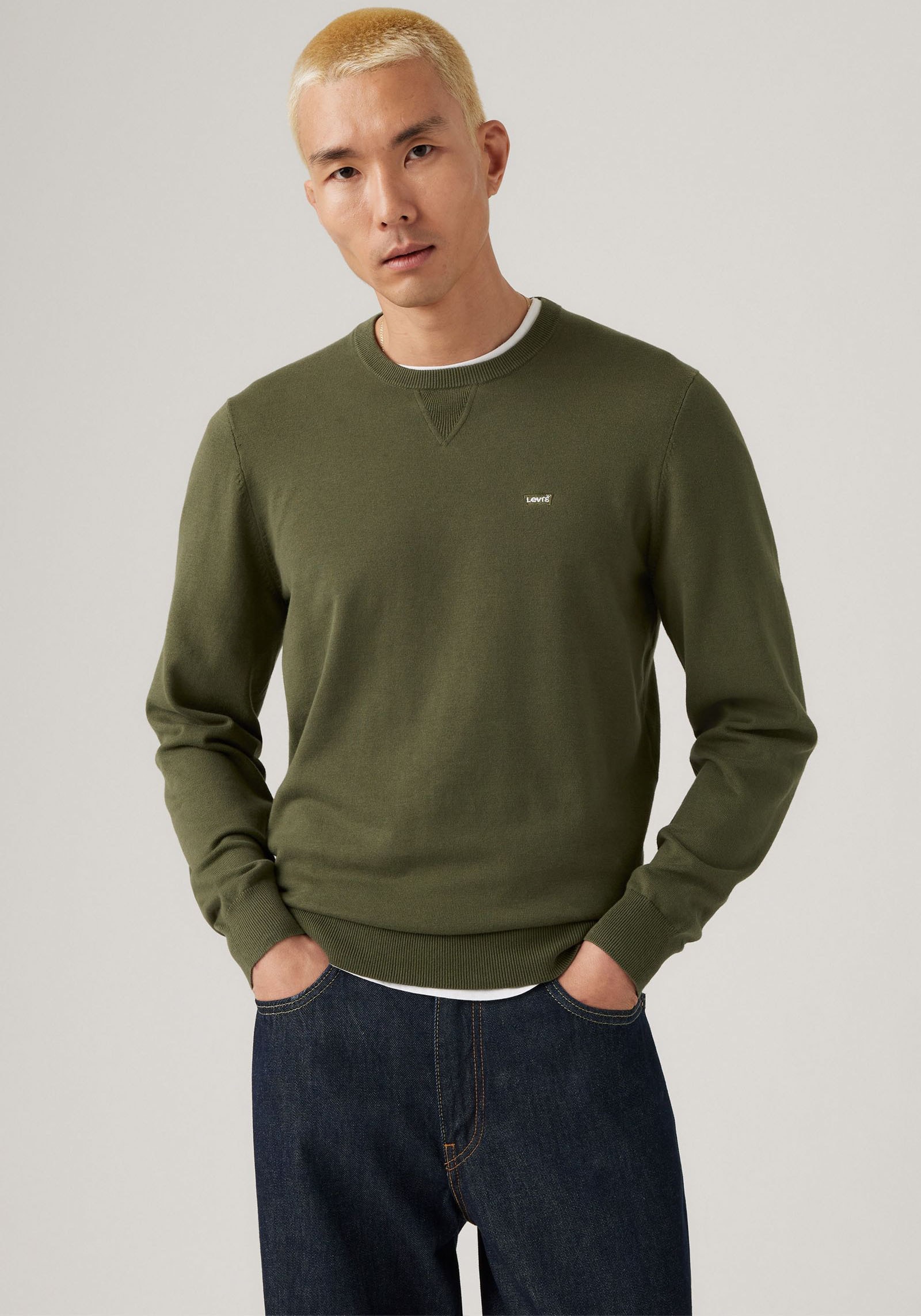 Levi's® Rundhalspullover »LIGHTWEIGHT HM SWEATER«