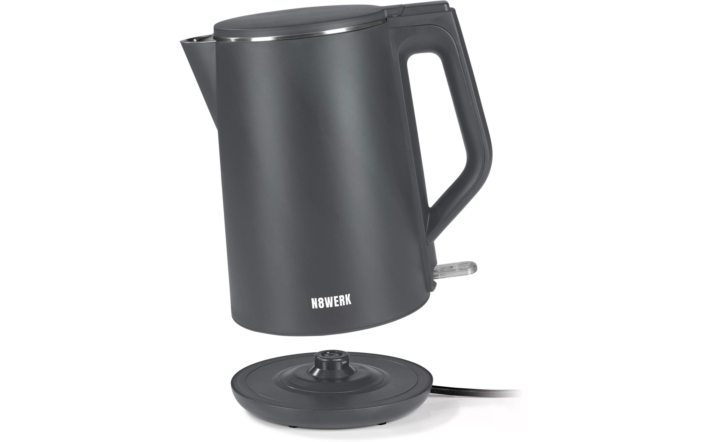 Wasserkocher »N8Werk Cool-Touch 45413 l, Schwarz«, 1,5 l, 2200 W