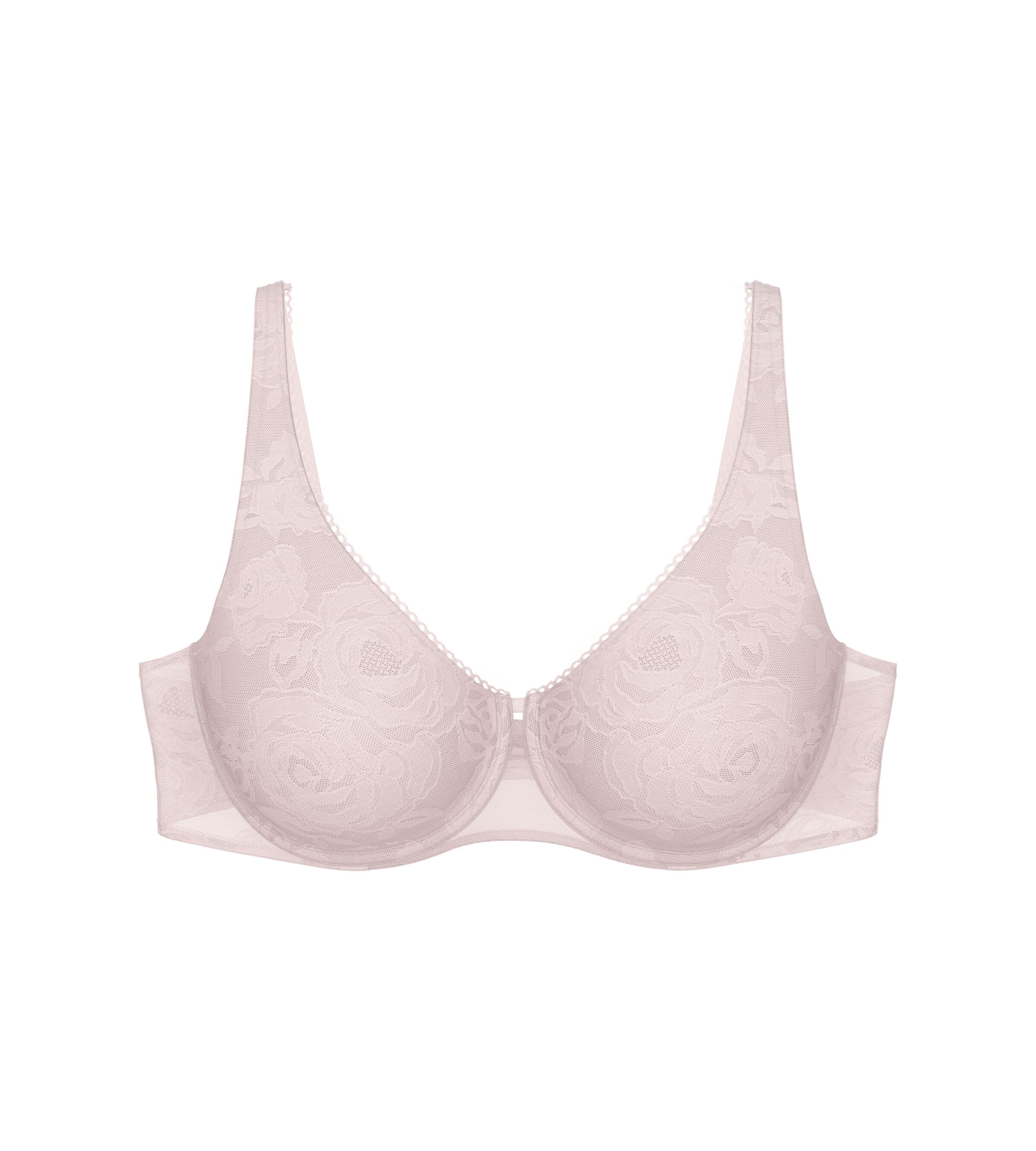 Triumph Minimizer-BH »Wild Rose Sensation« verkleinert die Brust optisch, mittlerer Shape-Effekt, breite Träger