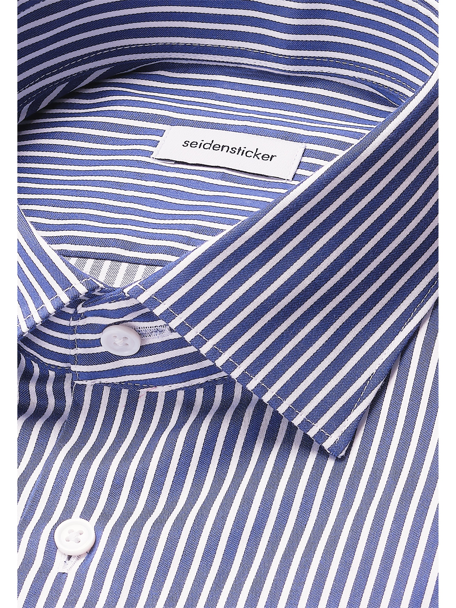 seidensticker Chemise d'affaires »Schwarze Rose« Slim 1/1 Kentkragen Gestreift