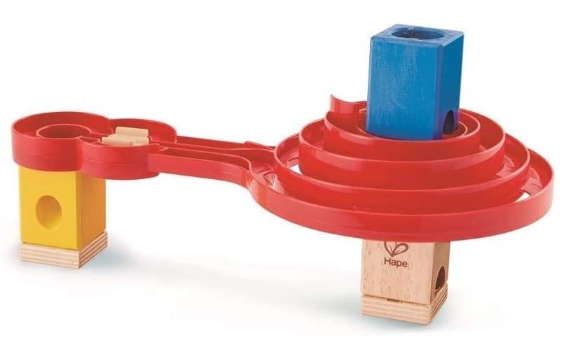 Image of Hape Kugelbahn "Quadrilla Doppel-Spirale"