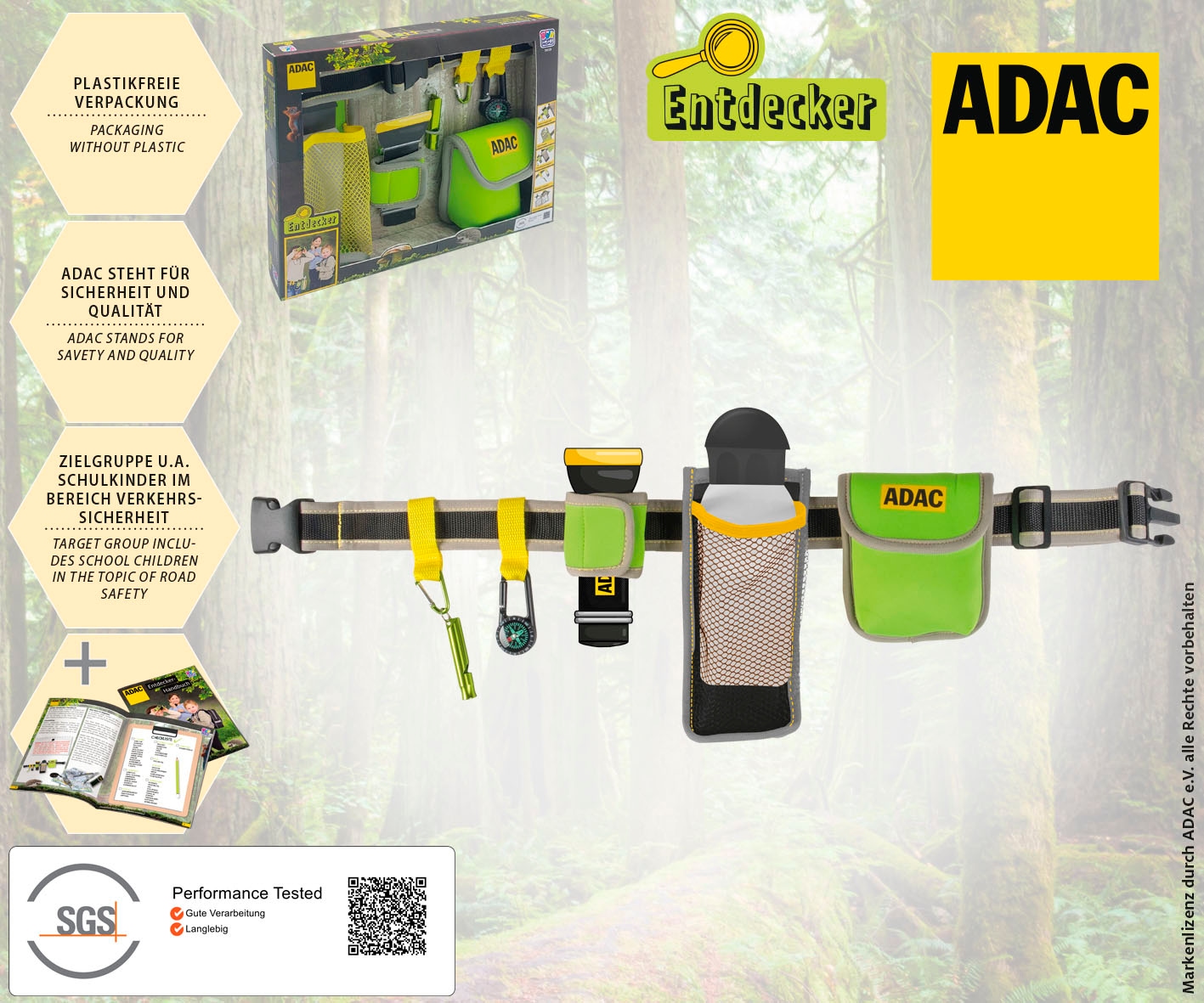 Happy People Spielzeug-Gürtel »ADAC Abenteuergürtel«