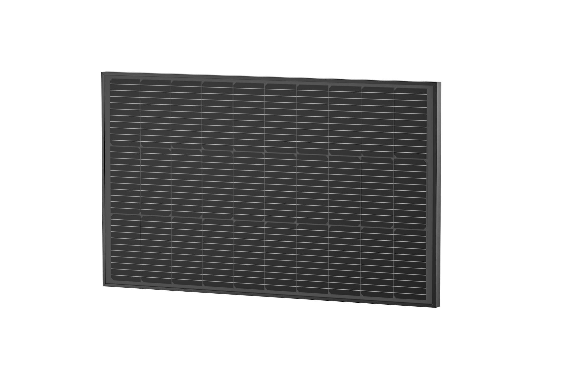 Ecoflow Solarmodul »Monokristalin Modul, MC4, Rigid, 100 W, 2 Stück«