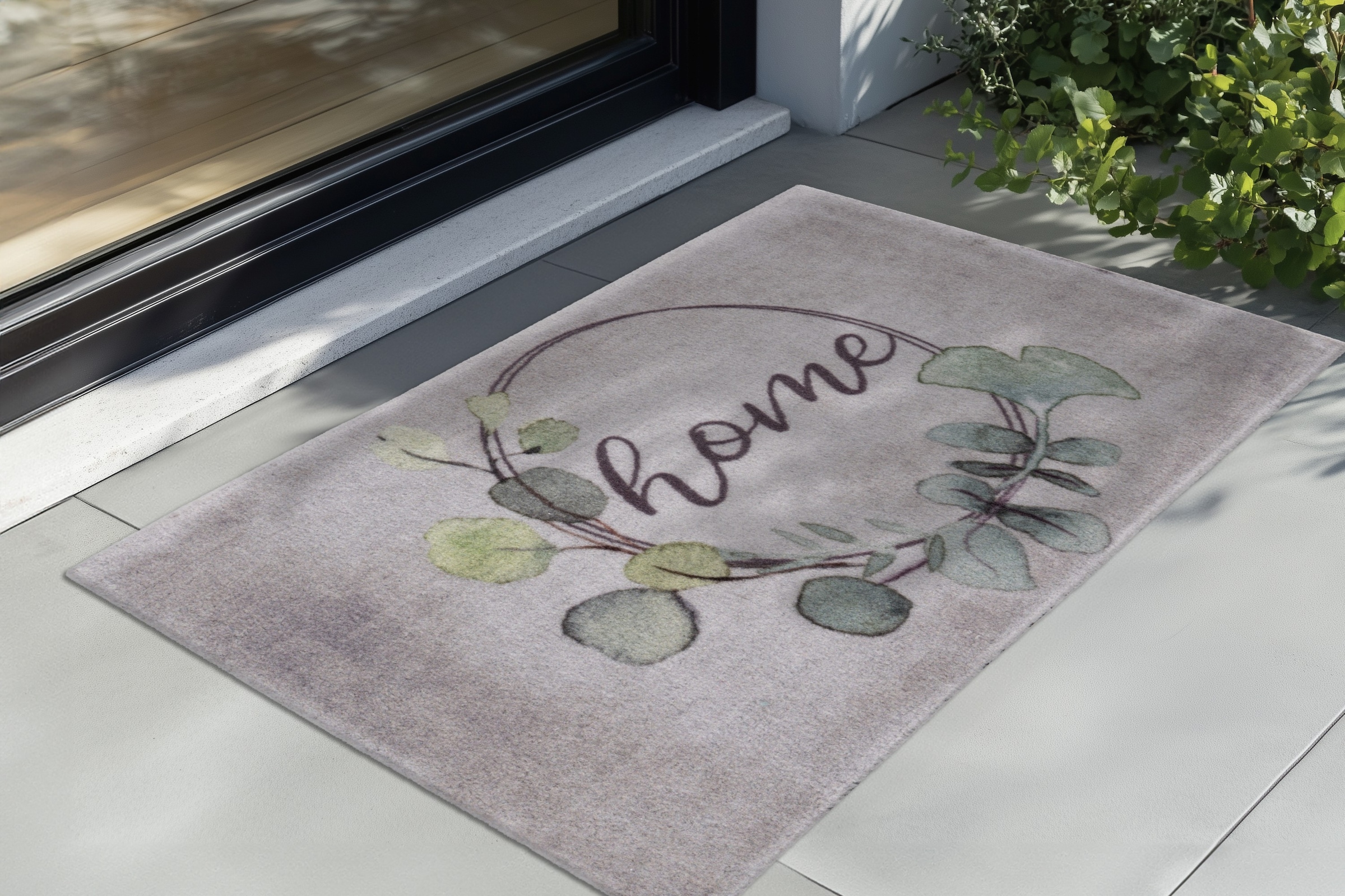 Kayoom Fussmatte »Cosy Entry 825« rechteckig 6 mm Höhe Türmatte, Schmutzfang, Home, Eingang