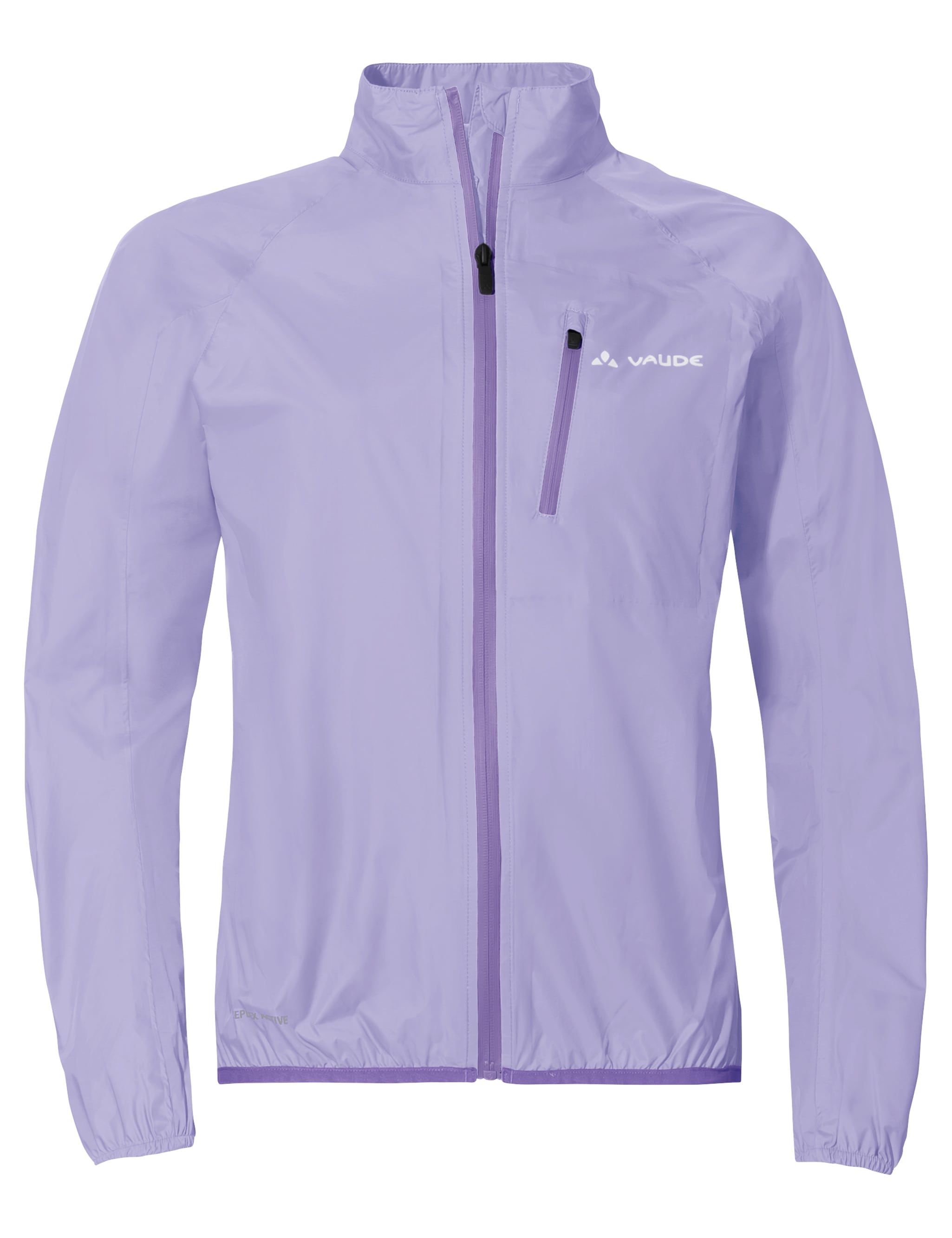 VAUDE Regenjacke »WOMEN'S DROP JACKET III«, ohne Kapuze, mit Brusttasche