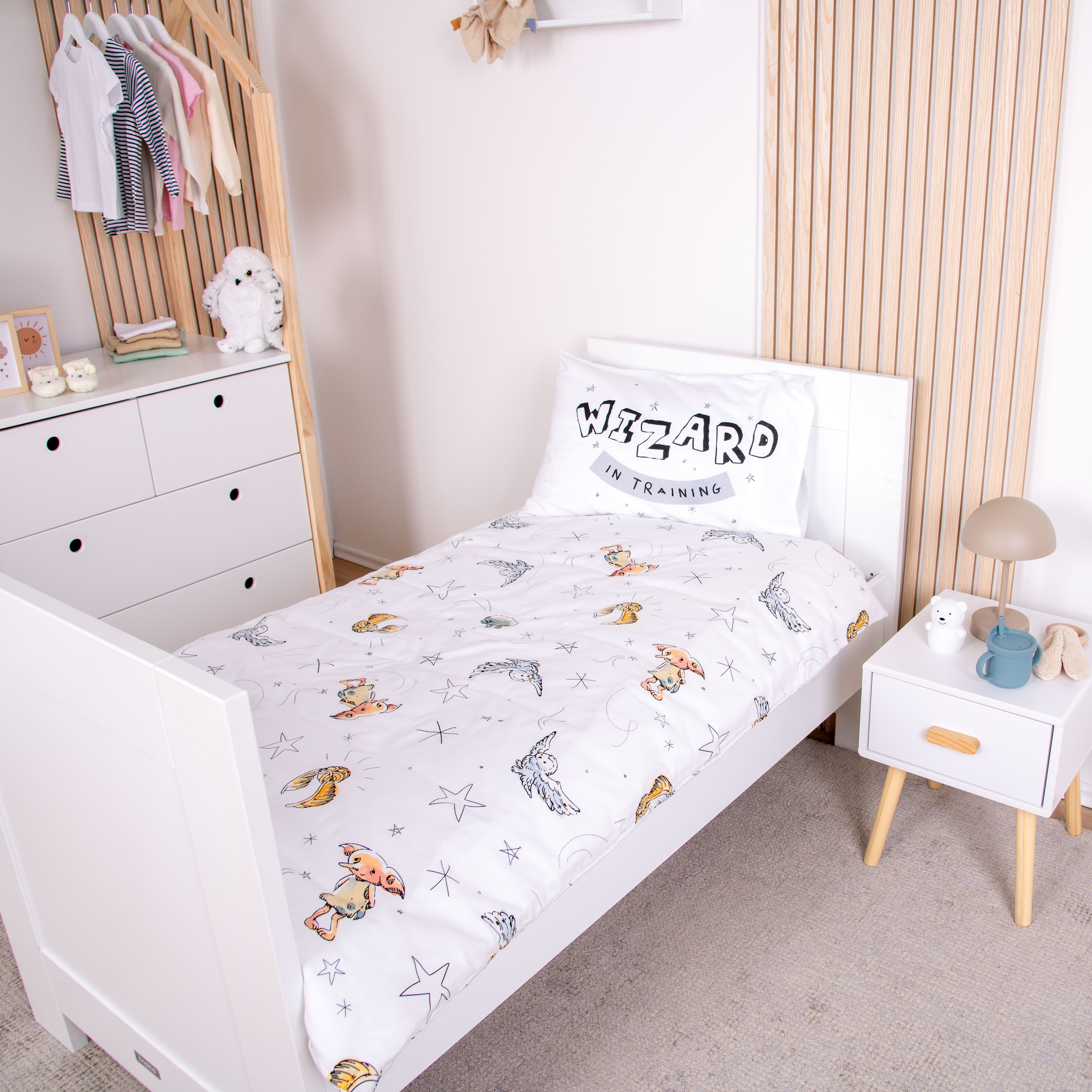 Harry Potter Babybettwäsche »Harry Potter« 2 Stk. mit niedlichem Allover-Print