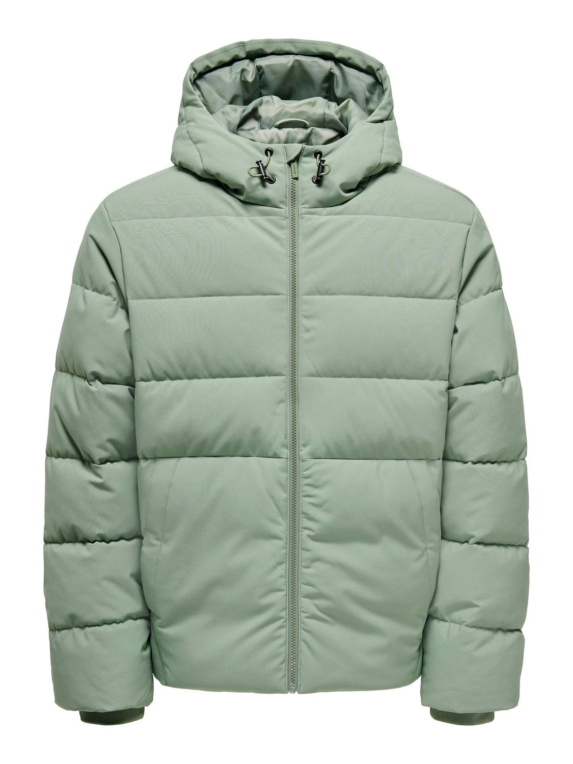 Outdoorjacke »ONSMARVIN LIFE PUFFER JACKET CS OTW«, mit Kapuze