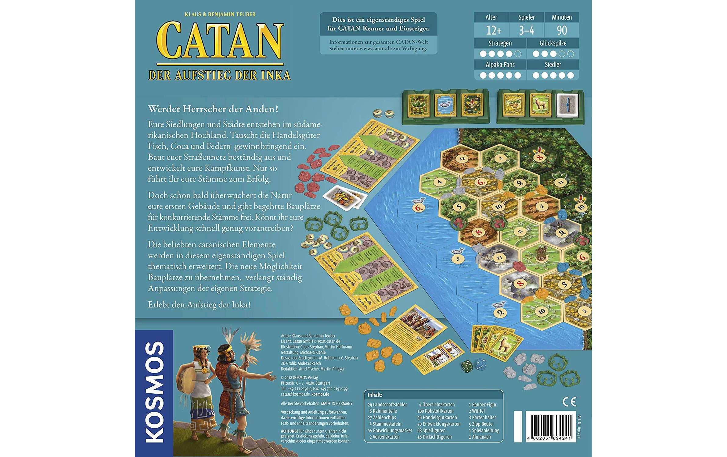 Kosmos Spiel »Catan: Der Aufstieg der Inka«