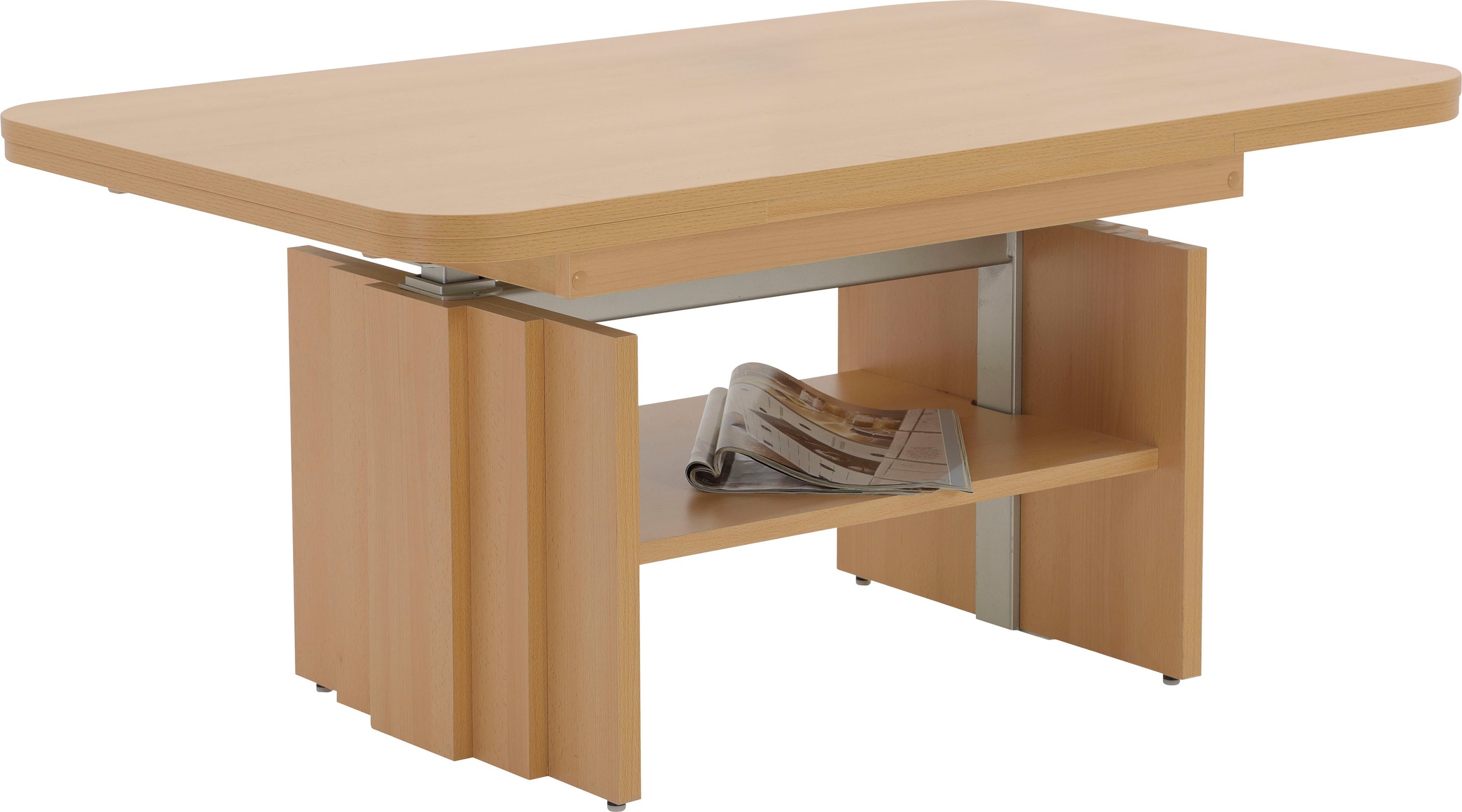 Image of HELA Couchtisch »Hans«, höhenverstellbar und ausziehbar bei Ackermann Versand Schweiz