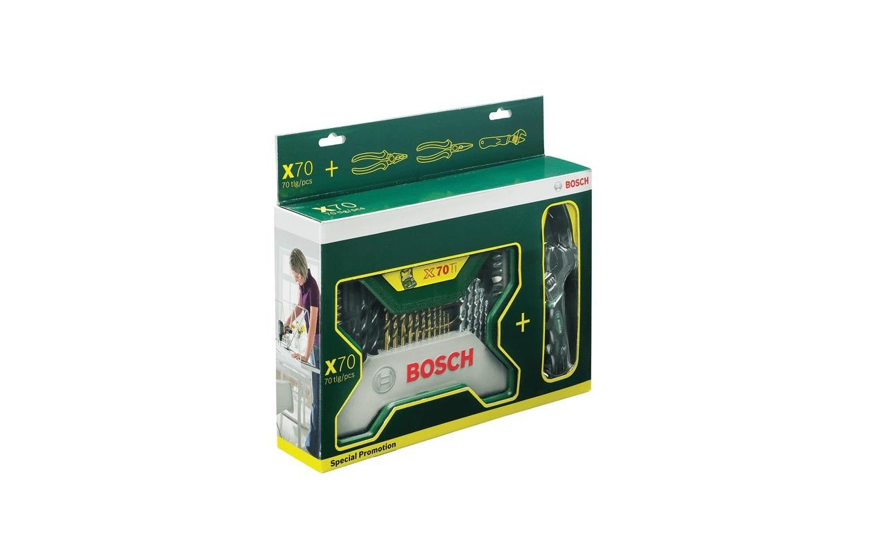 BOSCH Werkzeugset »Zangen-Set 70-tlg.«, (70 tlg.)