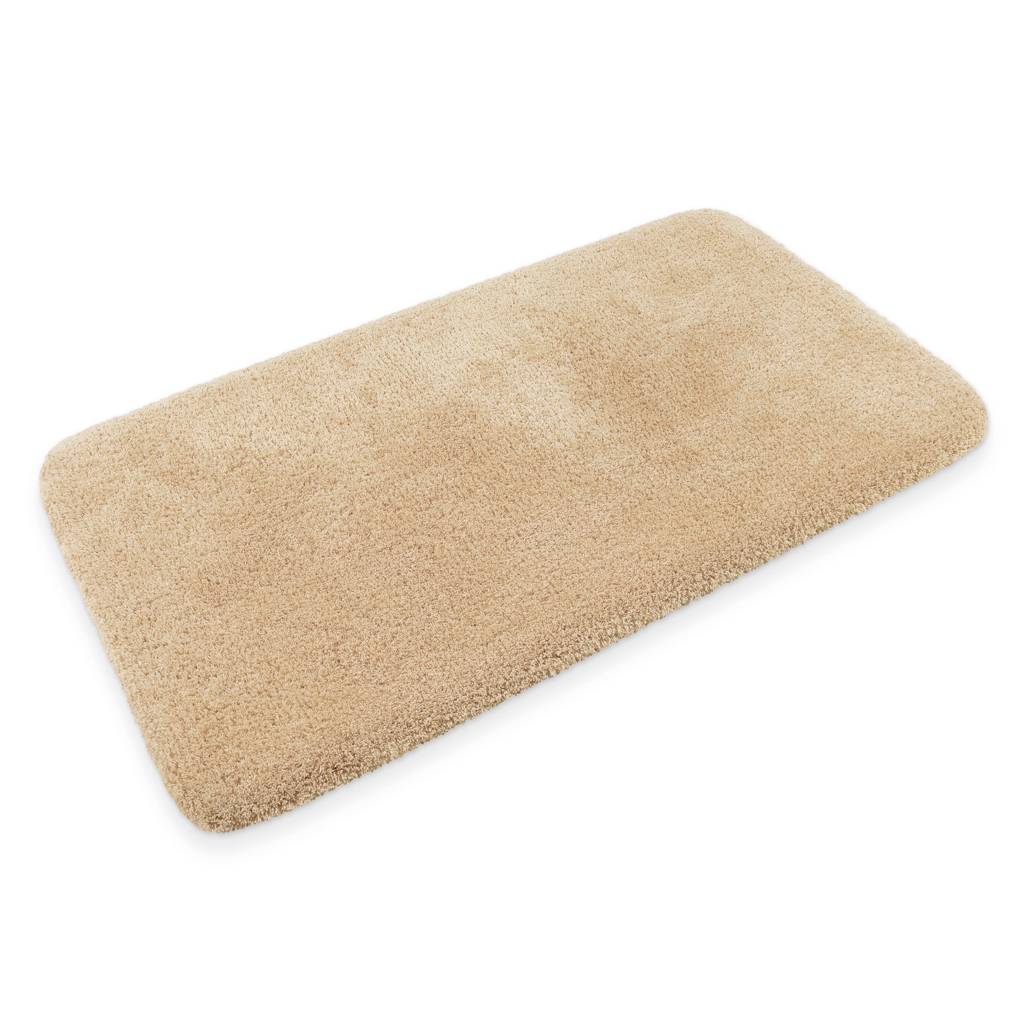 OTTO home Badematte "Kaarin, uni, viele Farben, Badvorleger, Badezimmer Teppich" Höhe 30 mm rutschhemmend beschichtet fußbodenheizungsgeeignet Badteppich, getuftet, flauschig, hochflor, große Farbauswahl
