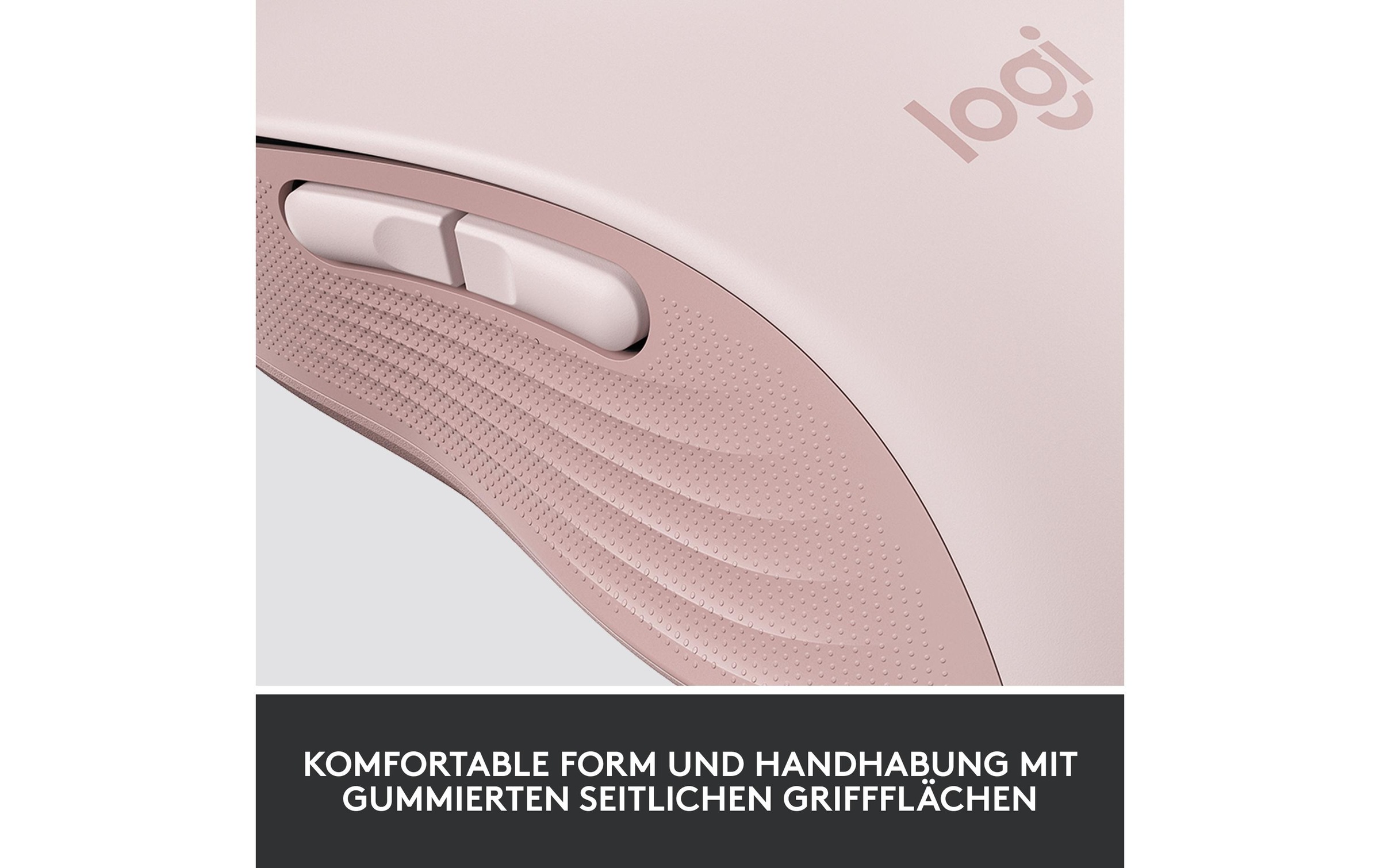 Logitech Maus »Signature M650 Rosa«, kabellos