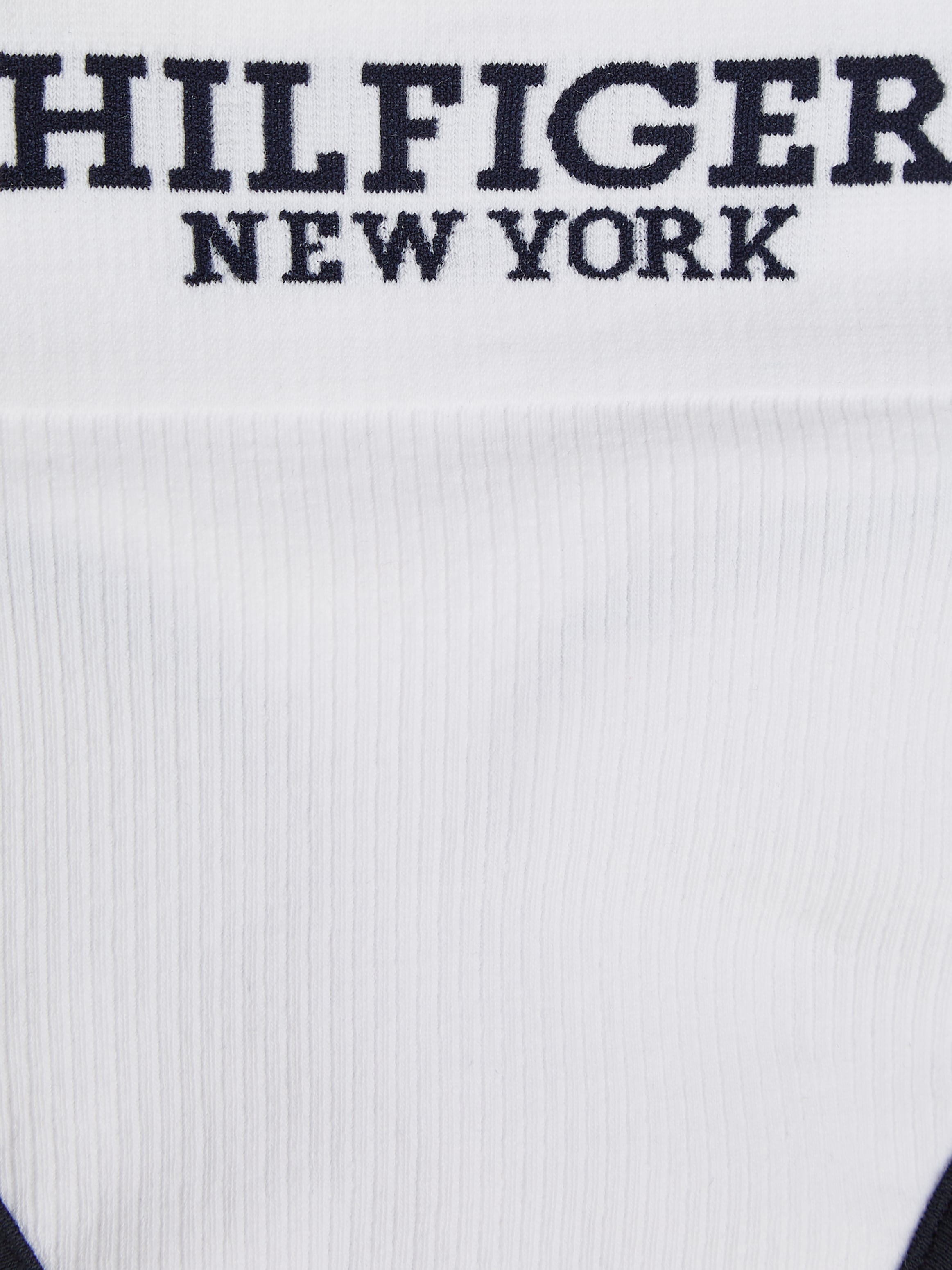 Tommy Hilfiger Underwear Slip »THONG«, Rippware, kontrastfarbene Details