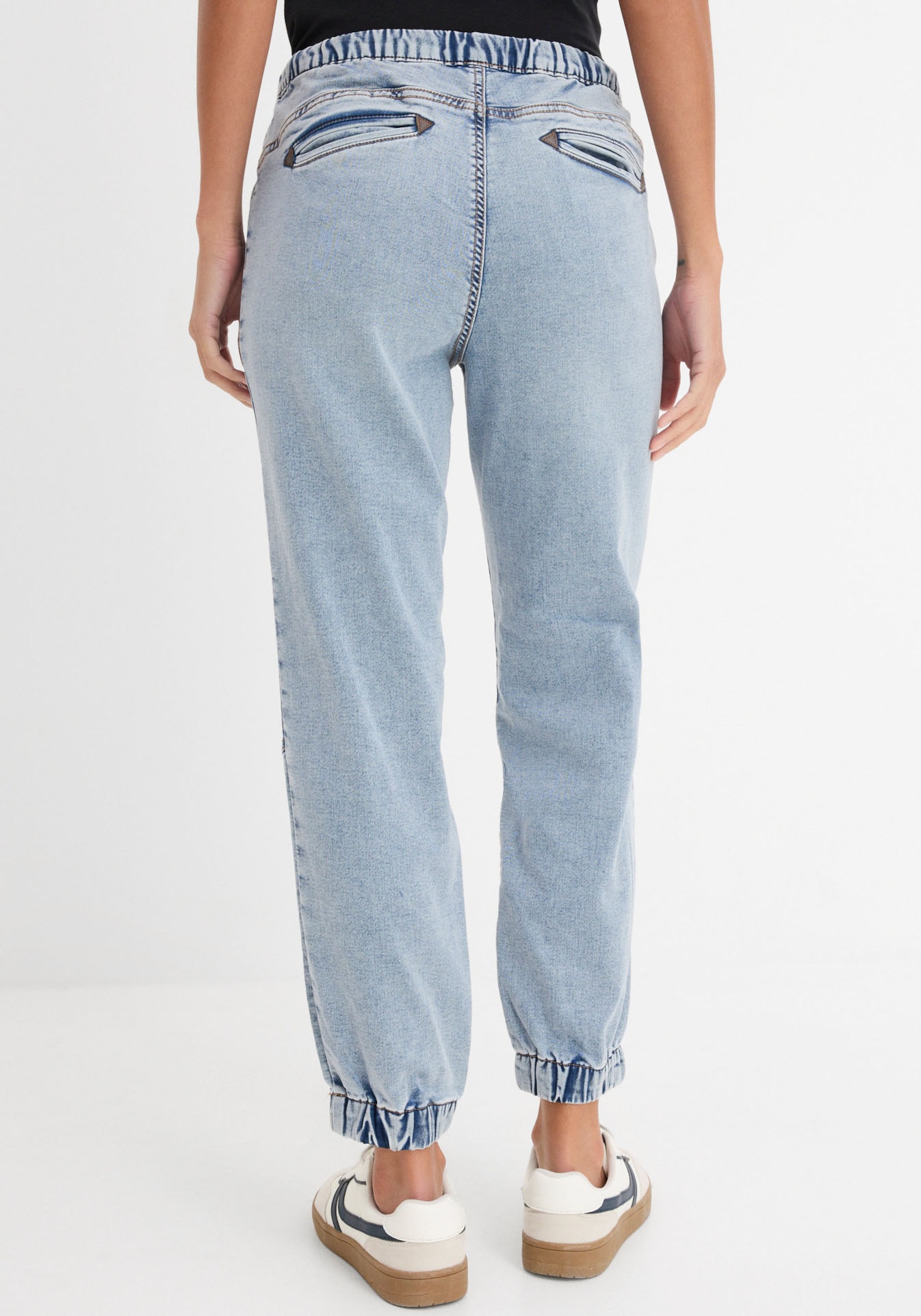 bonprix Jeggings en jeans loose fit Passform, aus Baumwolle, Polyester und Elasthan