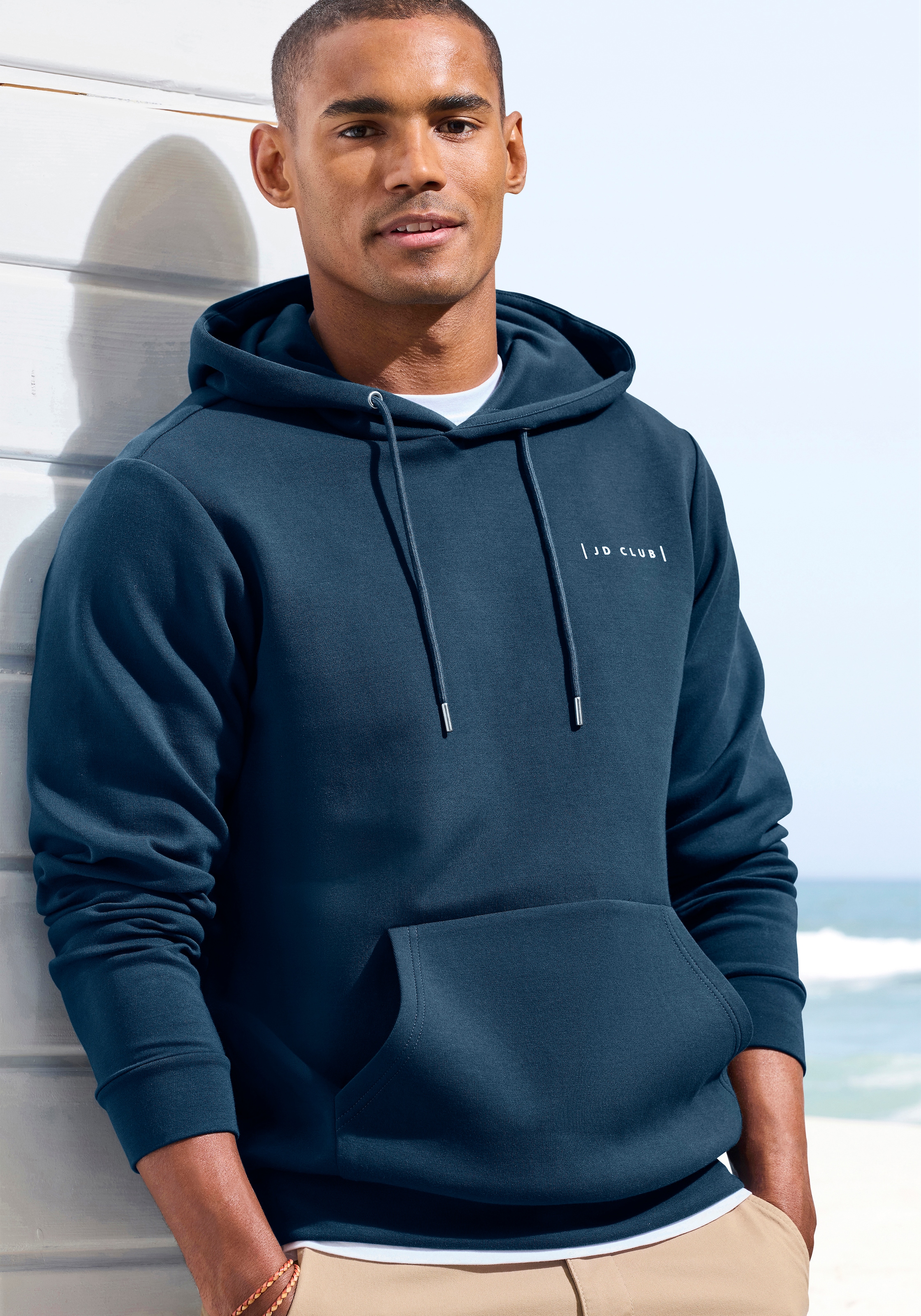 Image of John Devin Hoodie "bis Grösse 5XL", hochwertige Qualität mit dezentem Logodruck vorn