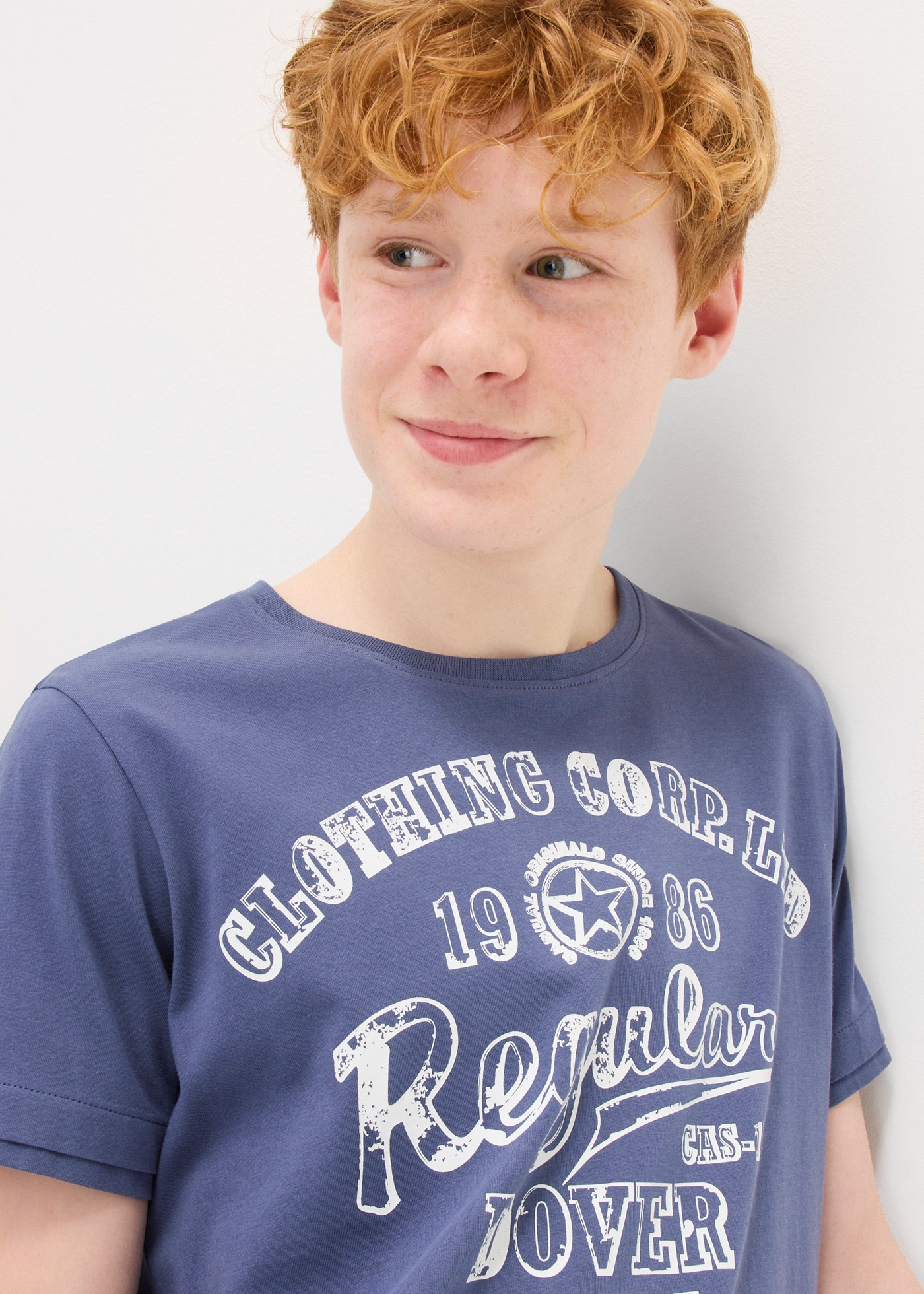 bonprix T-Shirt, 2 Stk. T-Shirt aus reiner Baumwolle (2er Pack)
