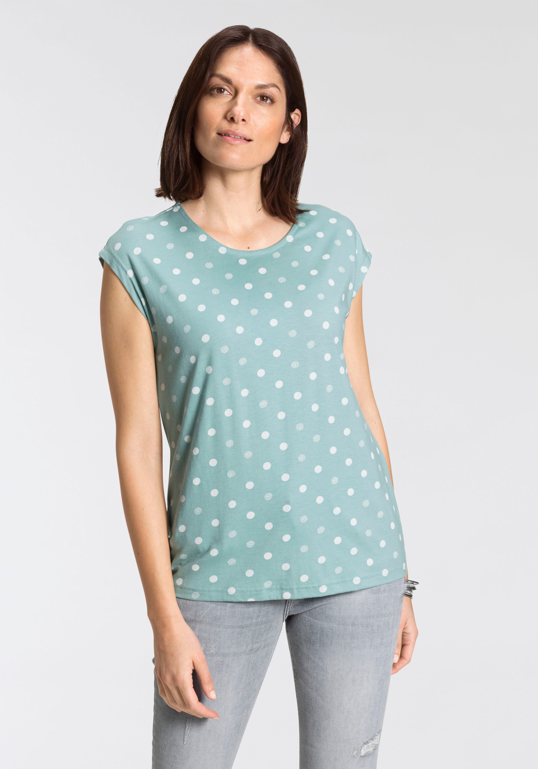 Image of Boysen's T-Shirt, Mit überschnittenen Schultern NEUE FARBEN bei Ackermann Versand Schweiz