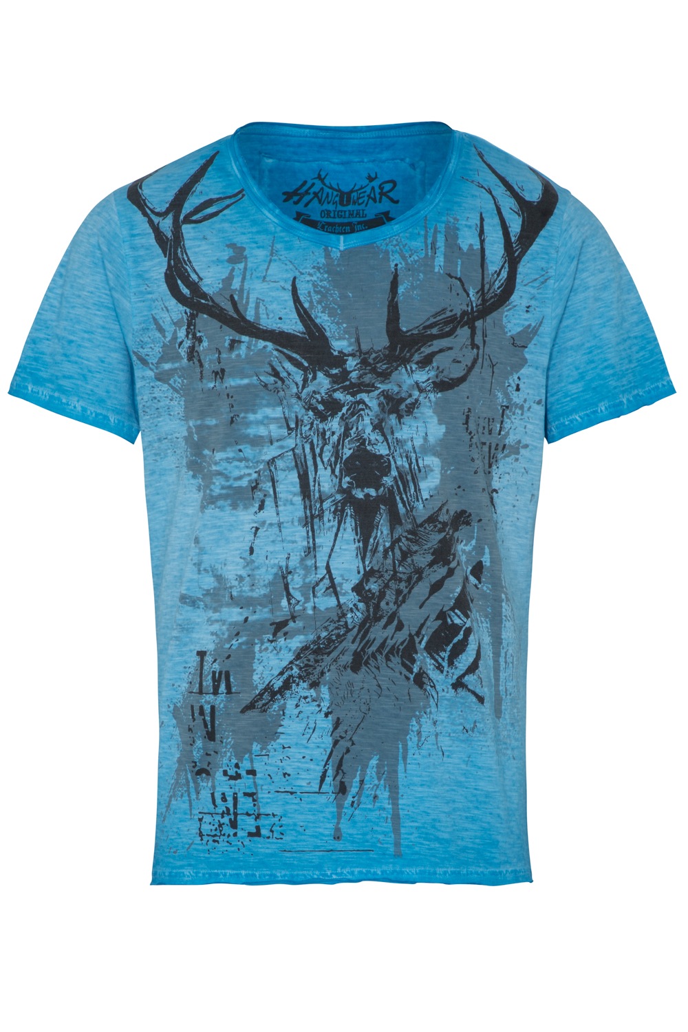 Image of Hangowear Trachtenshirt, Herren, mit Hirschprint bei Ackermann Versand Schweiz