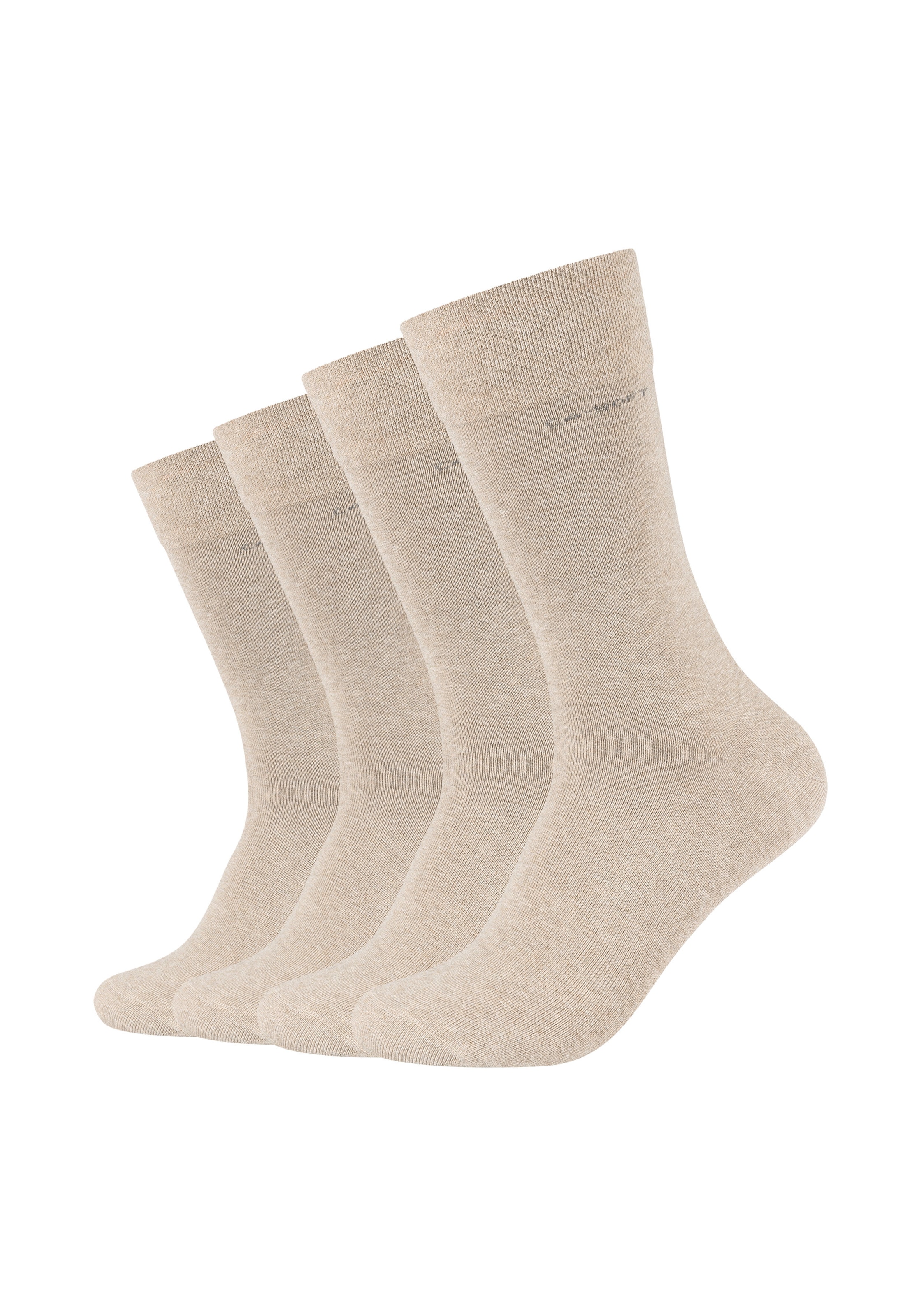 Image of Camano Langsocken "ca-soft" 4 Paar tlg. verstärkte Ferse und Spitze