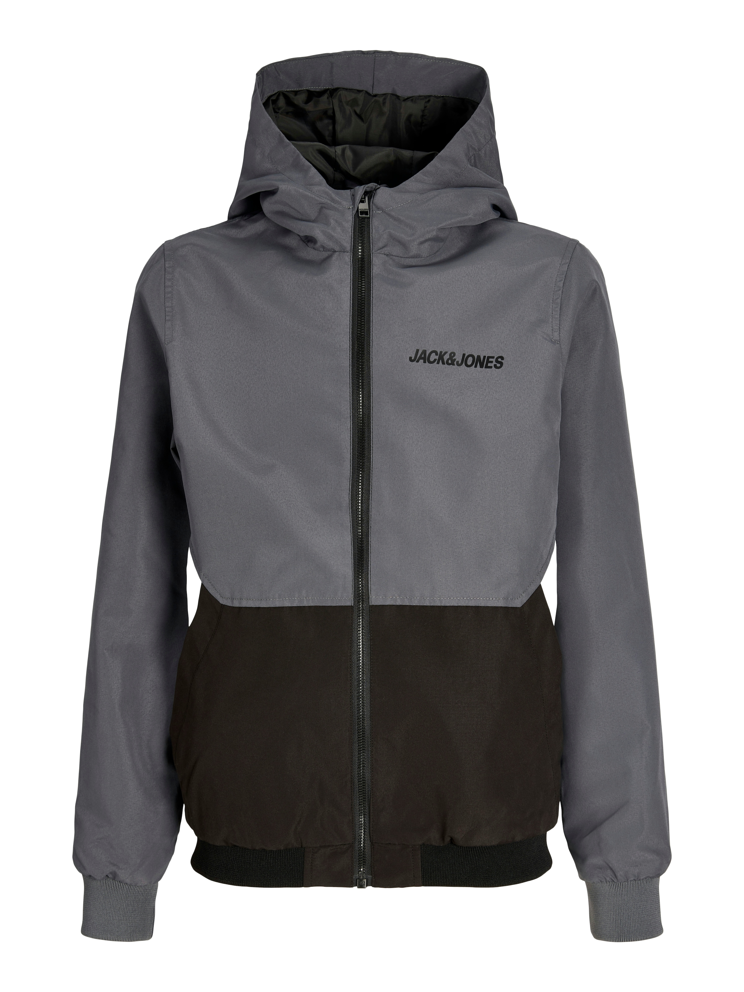 Jack & Jones Junior Veste d'extérieur »JJERUSH wasserabweisend, mit Kapuze, mattes Finish« avec capuche Polyester, coupe régulière