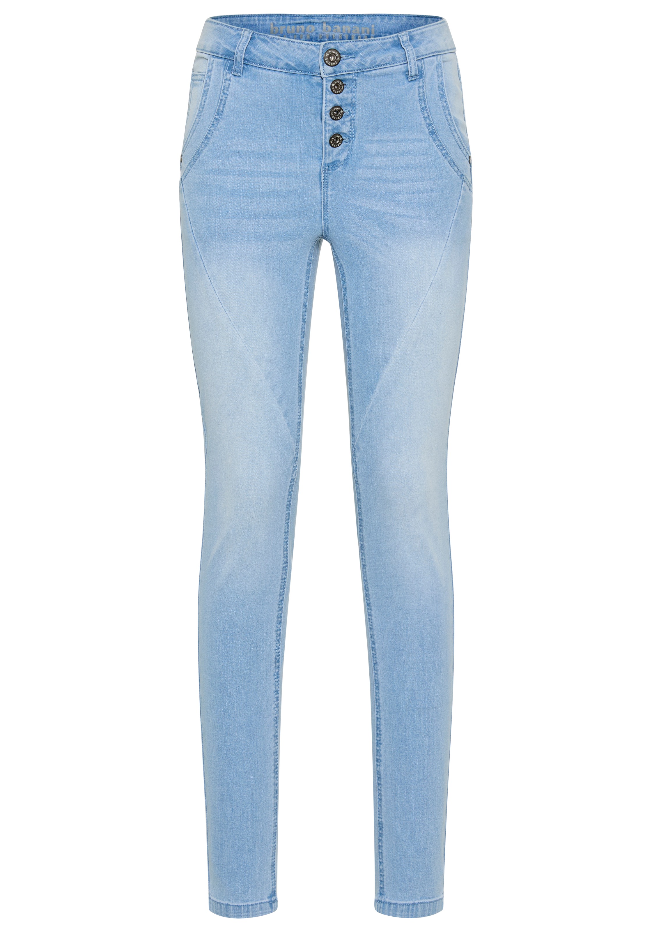 Bruno Banani Skinny-fit-Jeans extraenger Schnitt, normale Leibhöhe, mit Gesäss- und Eingrifftaschen