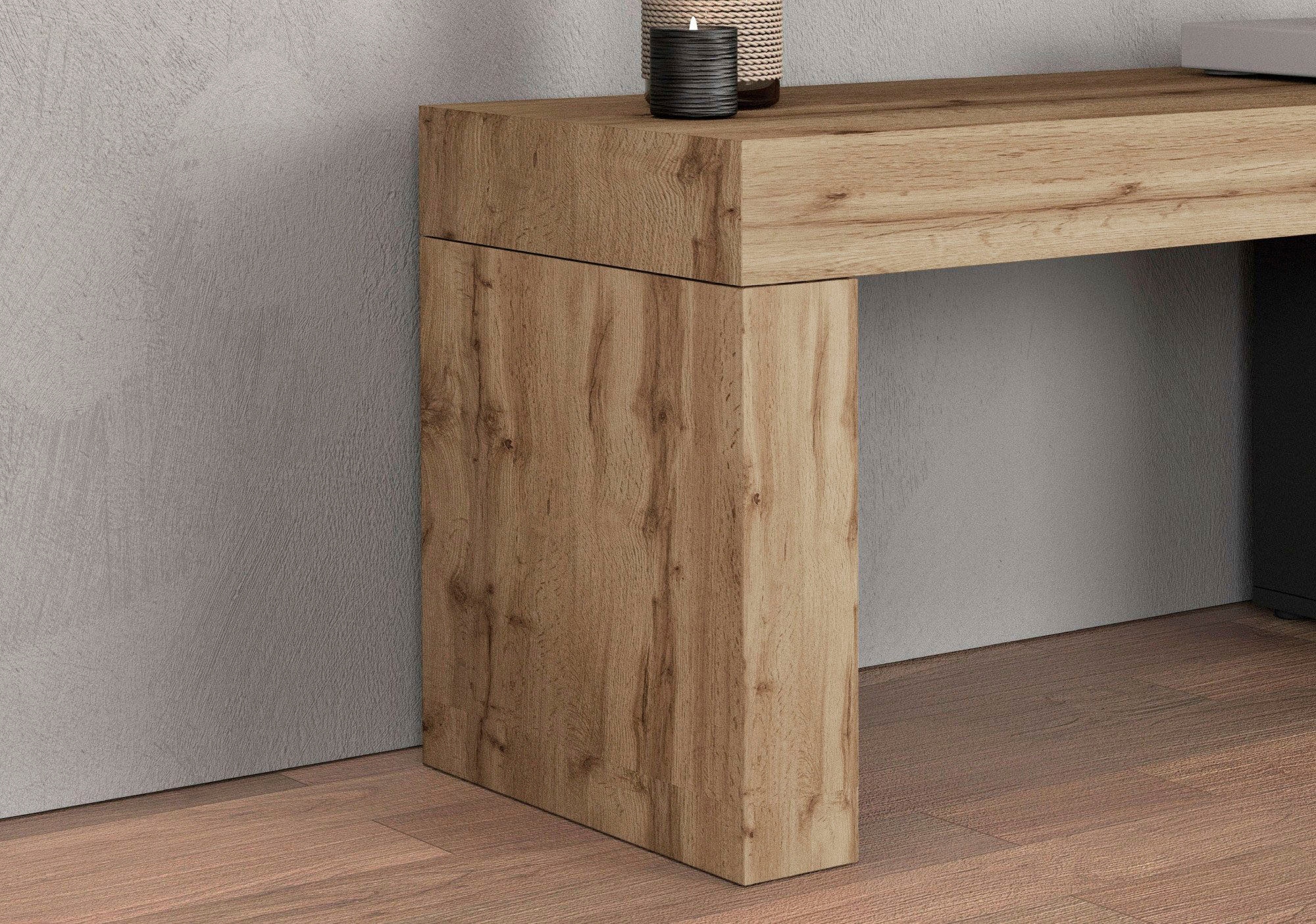 GOODproduct Wohnwand »Chronos Wohnwand, Medienwand, 5-er set« 5 Stk. tlg.